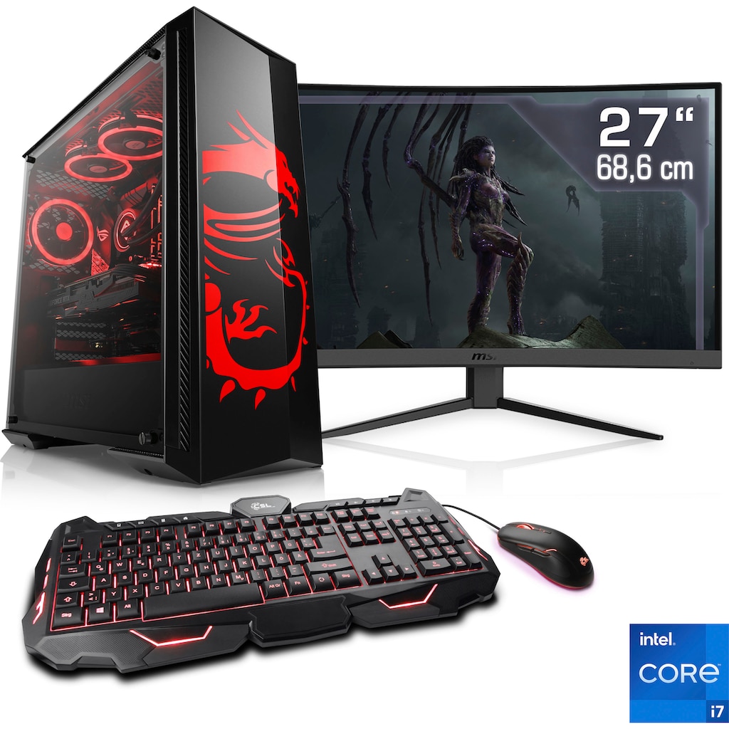 CSL Gaming-PC-Komplettsystem »HydroX V27522 MSI Dragon Advanced Edition«