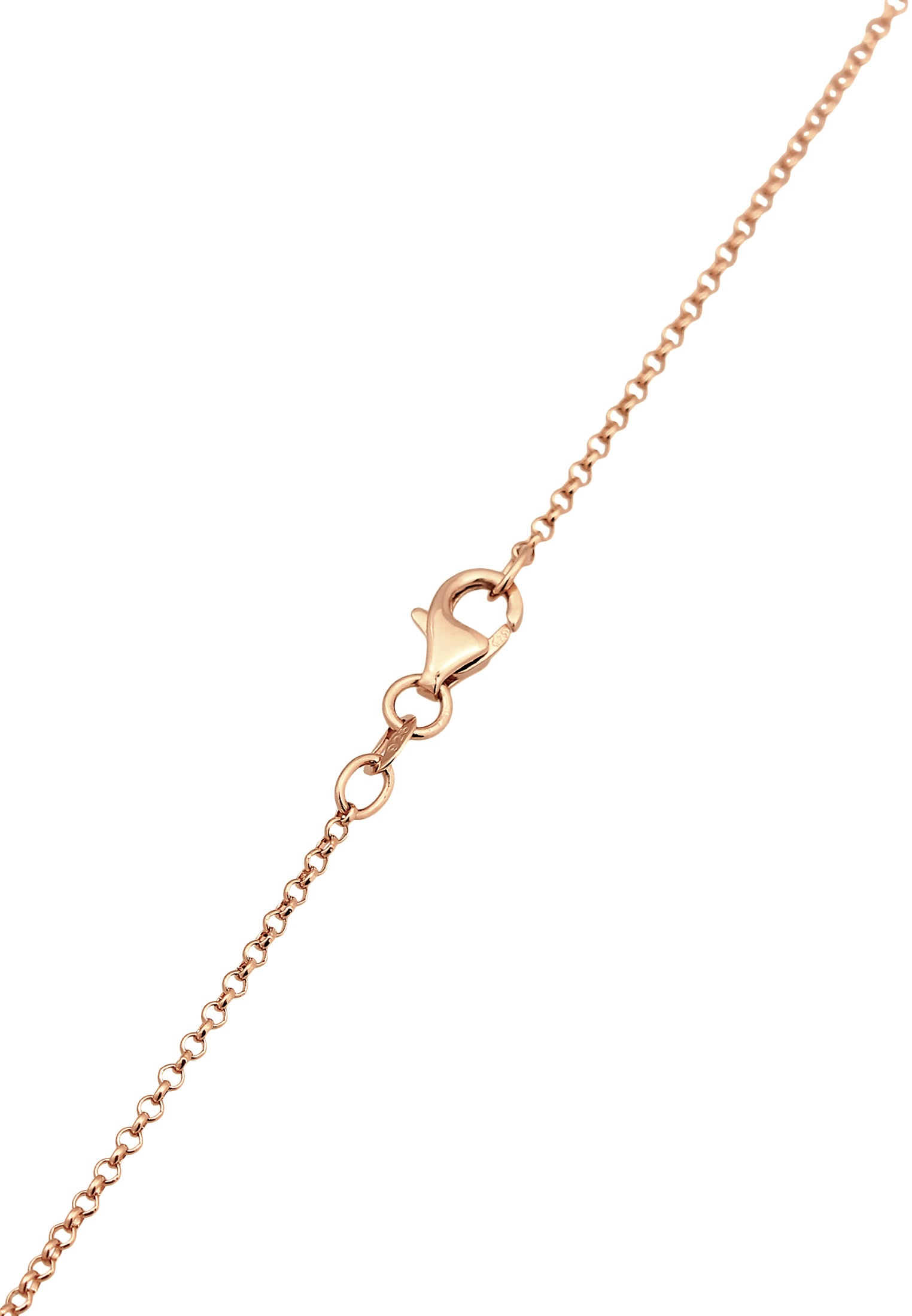 Elli Kette mit Anhänger »Halskette Herz Liebe 925 Sterling Silber«