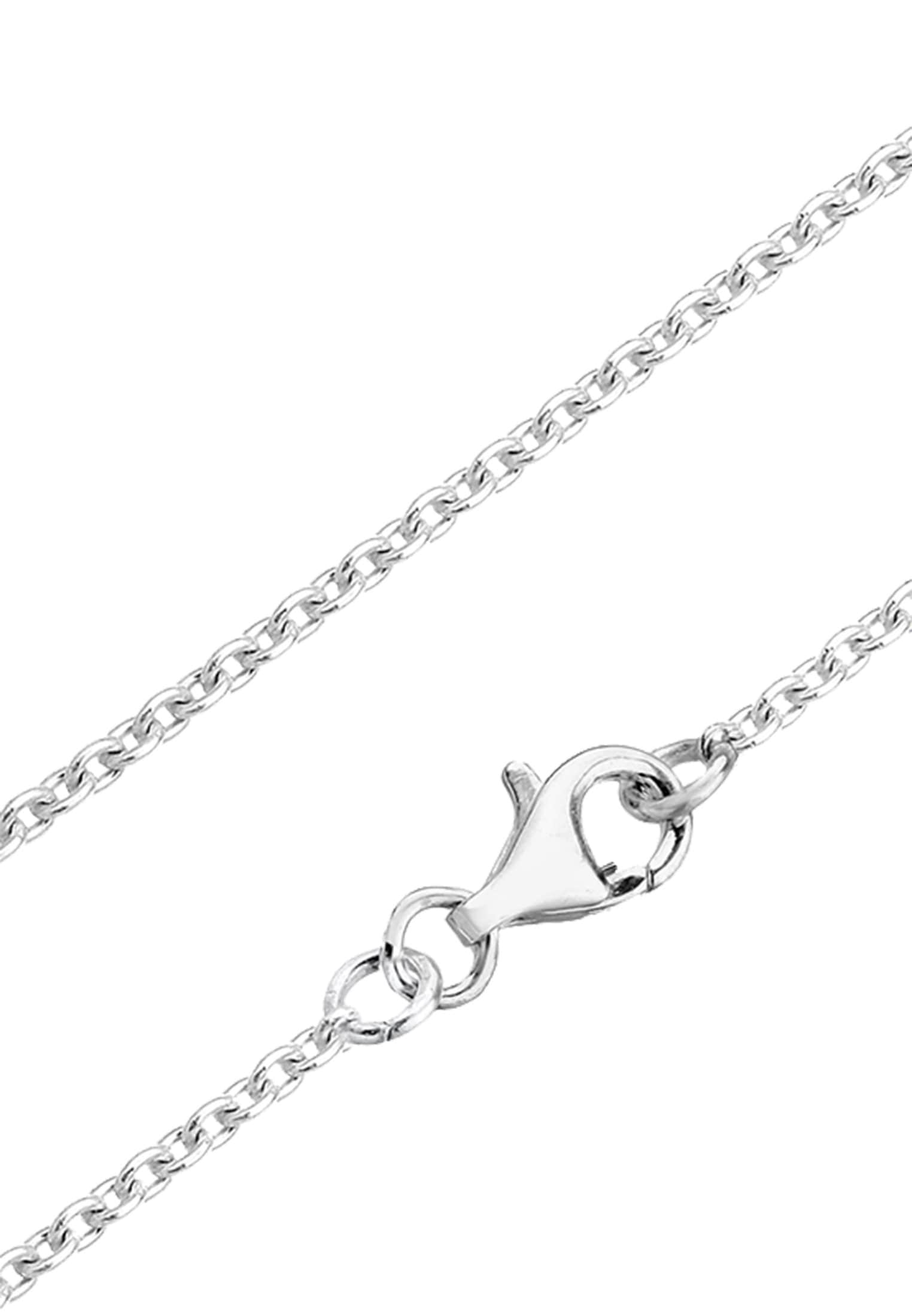 Elli Ohrring und Ketten Set »Schmuckset Kreis Glas Kristalle 925 Sterling Silber«