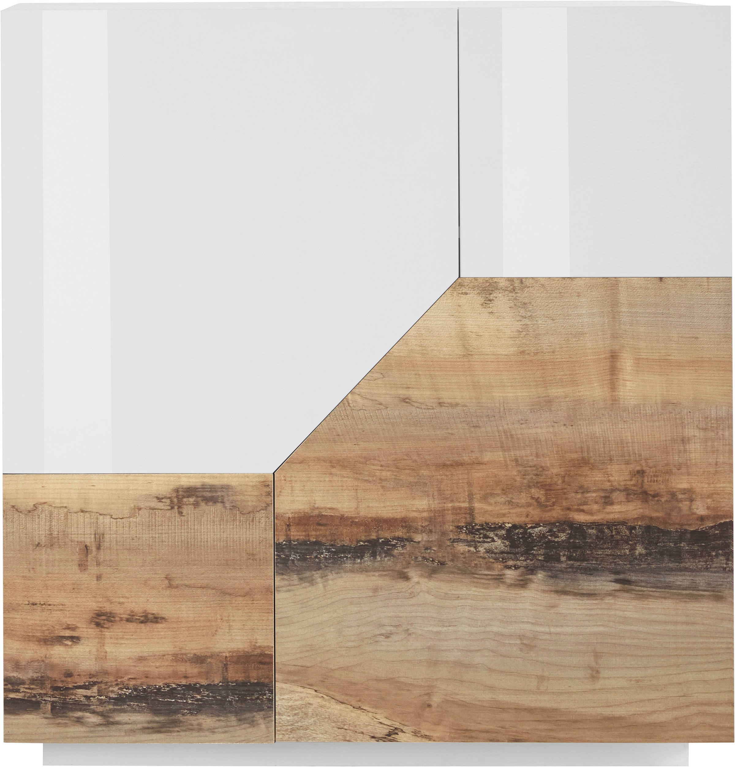 INOSIGN Highboard »ALIEN Hochkommode, Buffetschrank, Sideboard hoch, Kommodenschrank«, Breite/Höhe ca. 100/106 cm, "Made in Italy"