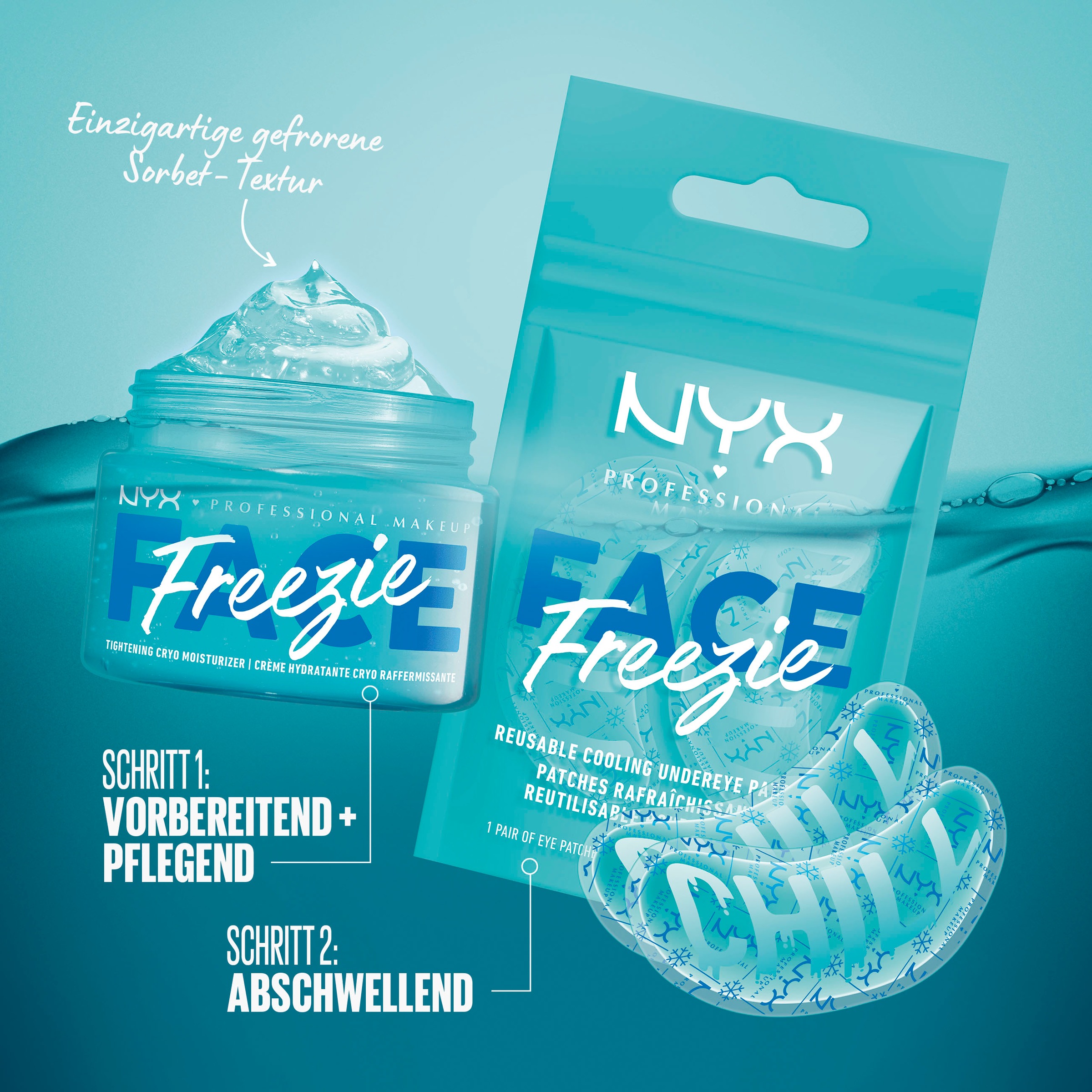 NYX Primer »Makeup Face Freezie Primer + Moisturizer«, mit langanhaltender Formel