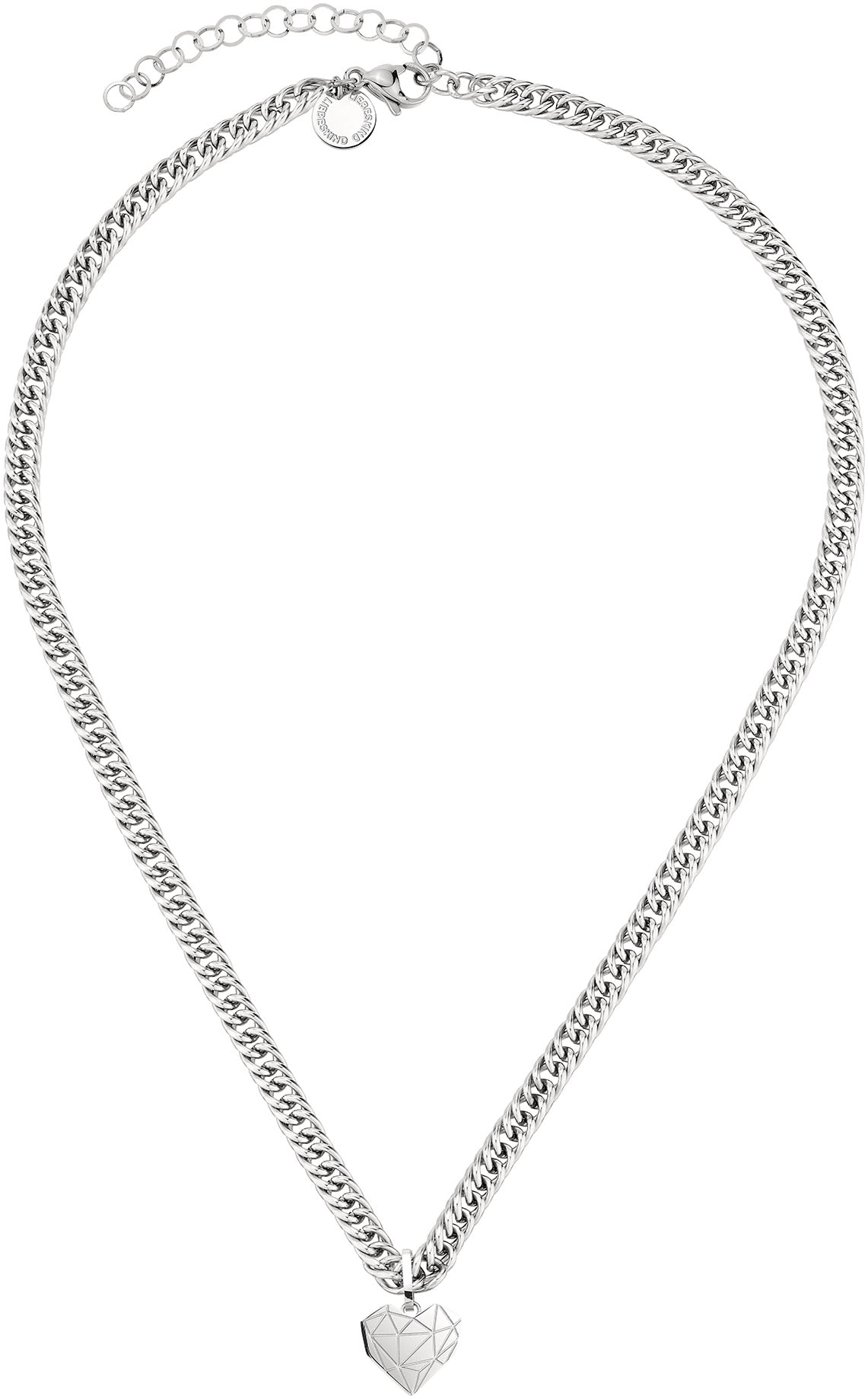 Liebeskind Berlin Kette mit Anhänger »Schmuck Geschenk Edelstahl Halskette Herz, LJ-0850-N-45«