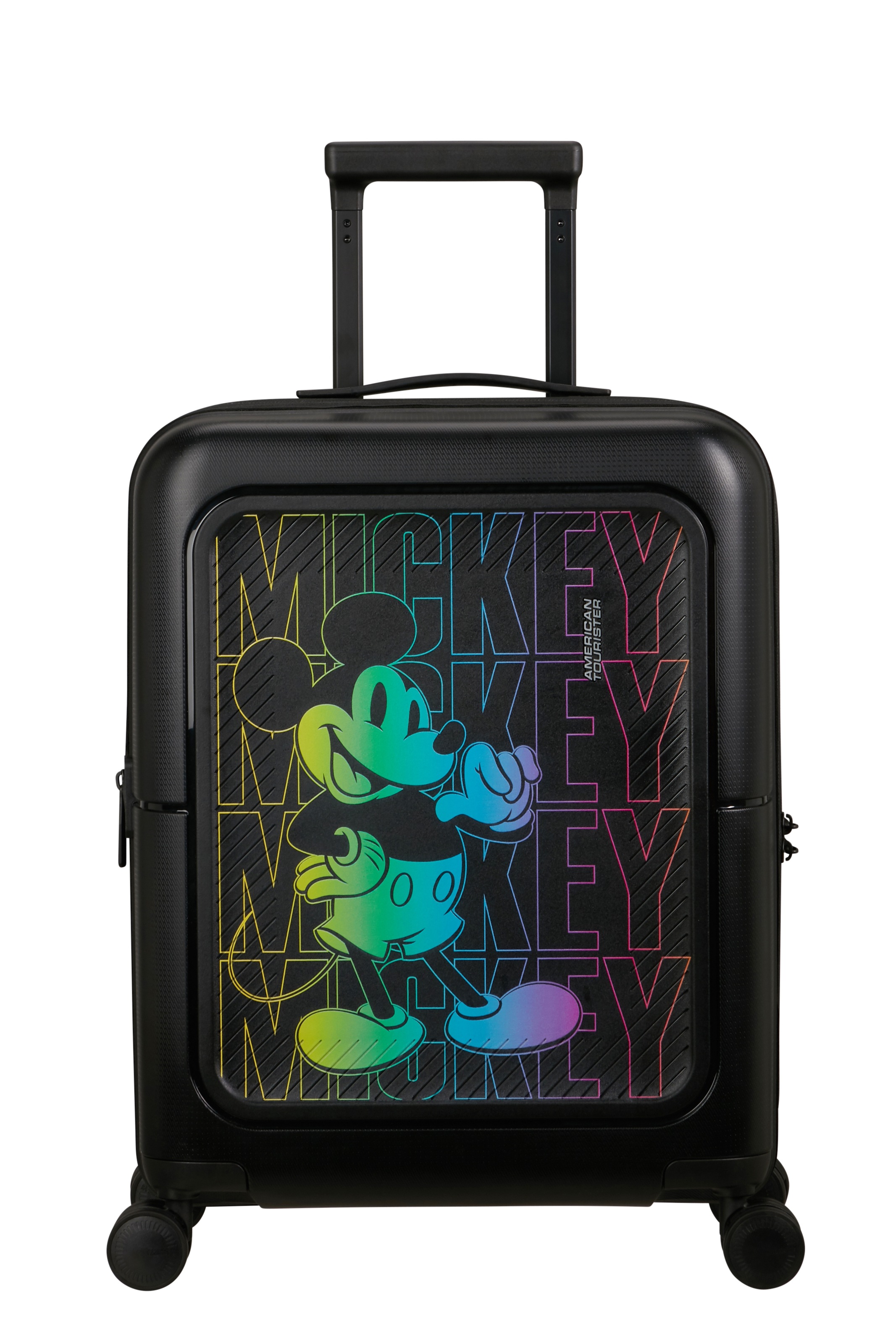 American Tourister® Hartschalen-Trolley »DASHPOP DISNEY, verschiedene Motive«, 4 Rollen, Volumenerweiterung Reisekoffer Reisegepäck