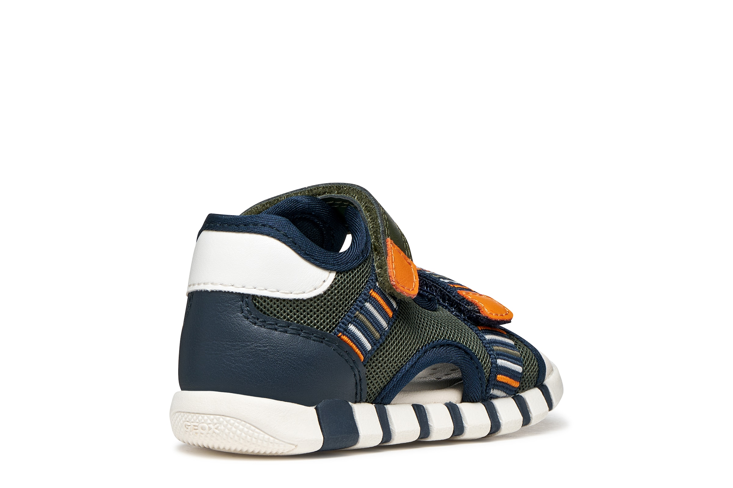 Geox Lauflernschuh »B SANDAL IUPIDOO BOY«  Babyschuh mit Klettverschluss, Größenschablone zum Download