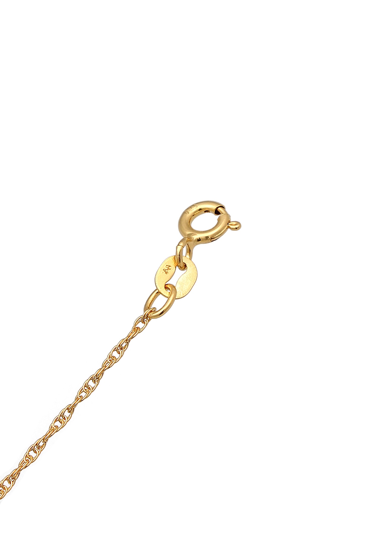 Elli Fußkette »Fußschmuck Feder Festival Boho 925 Silber«