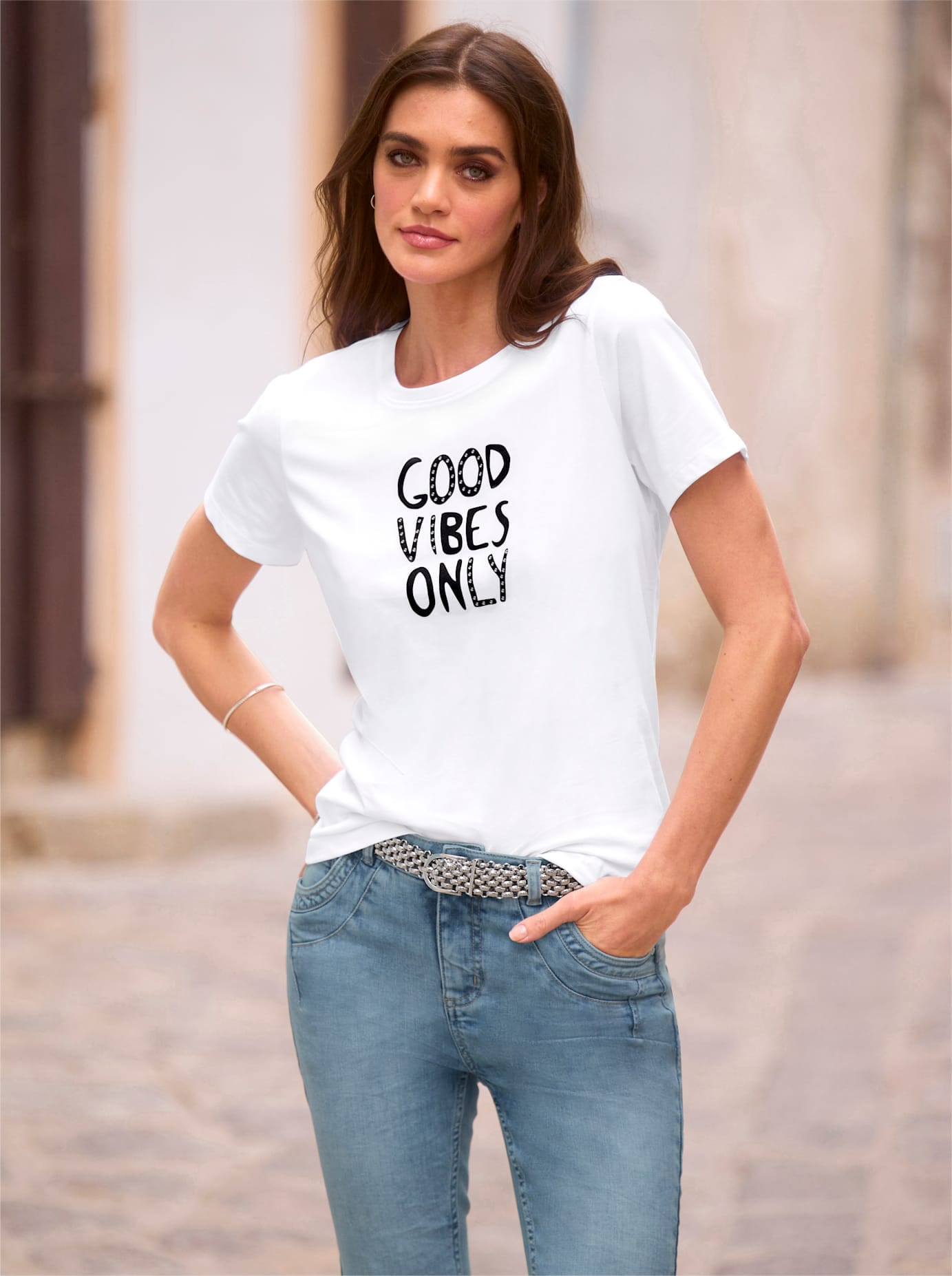 heine T-Shirt »Shirt«, (1 tlg.)