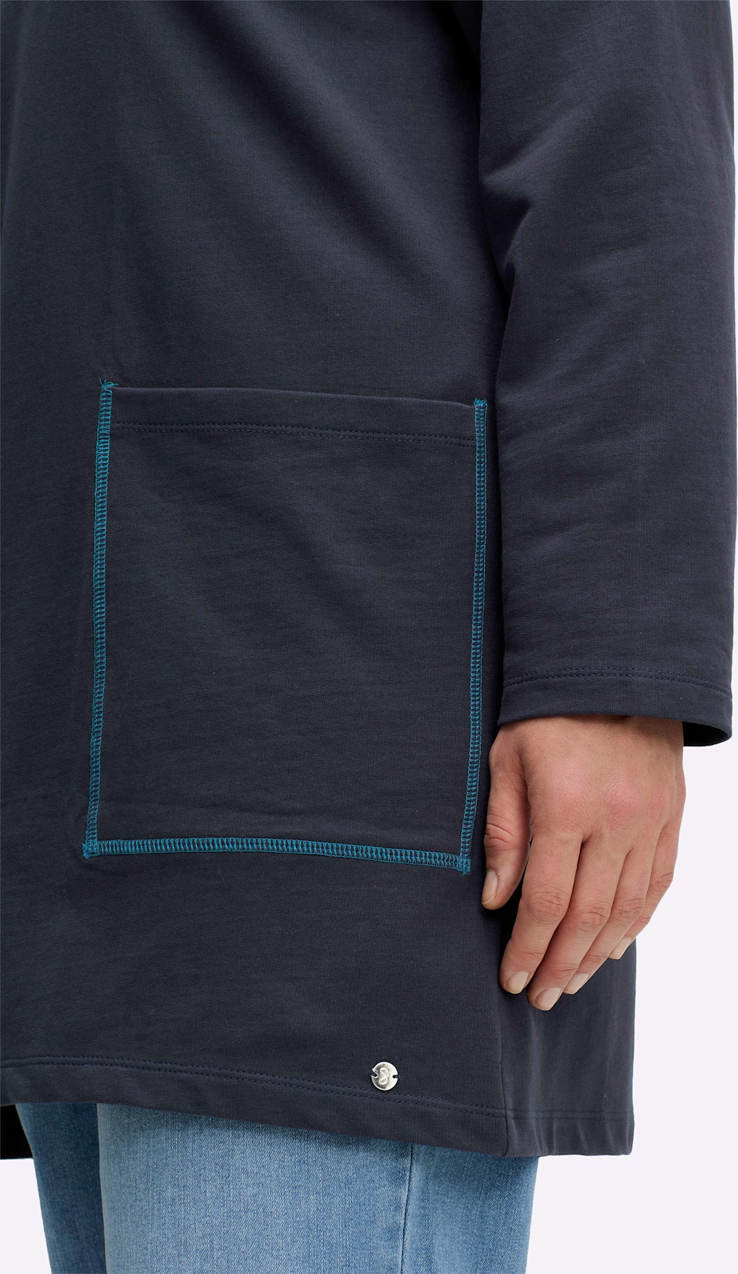 Sheego Shirtjacke »Sweatshirtjacke«, (1 tlg.)