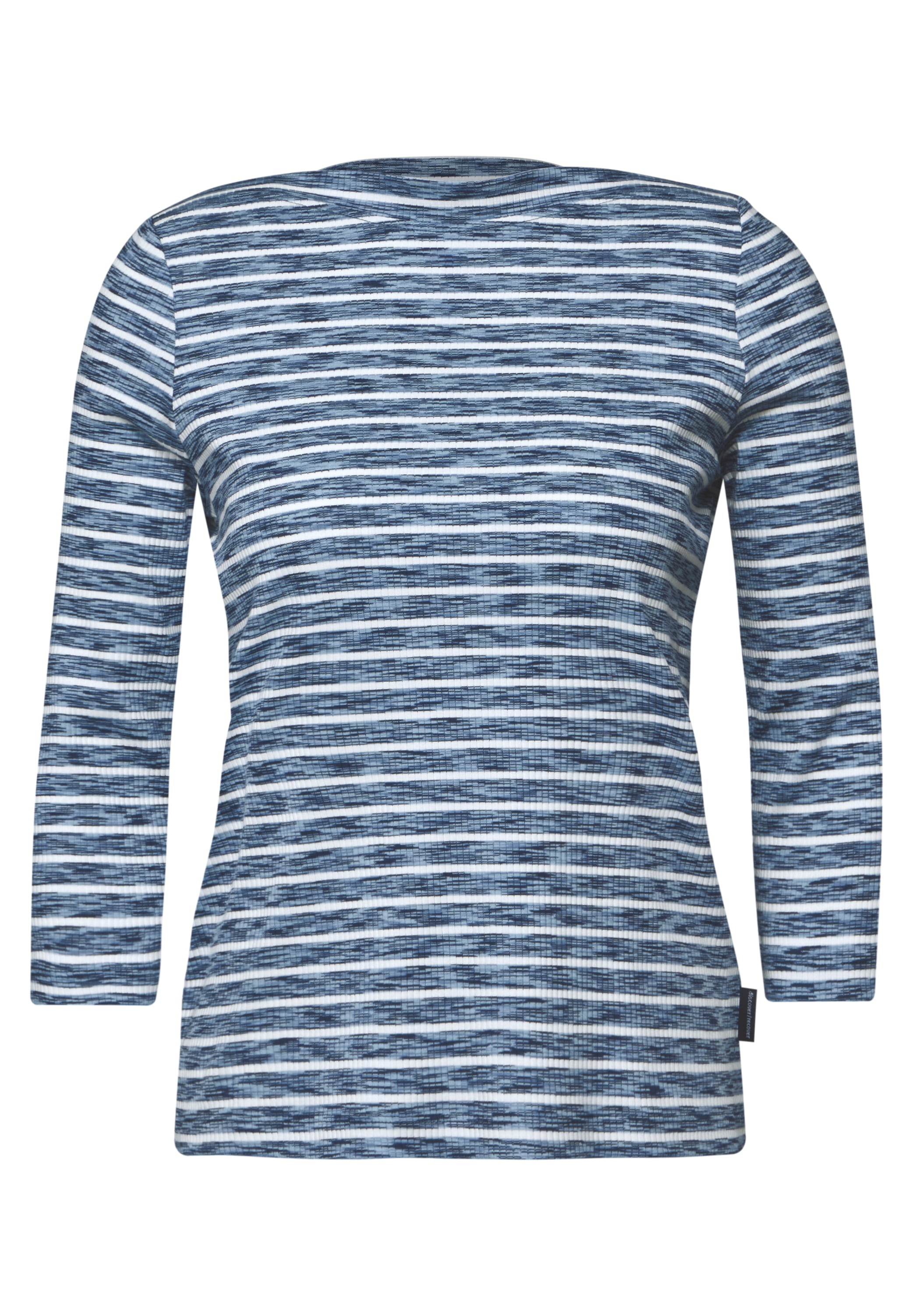 Cecil Langarmshirt, melierte Optik