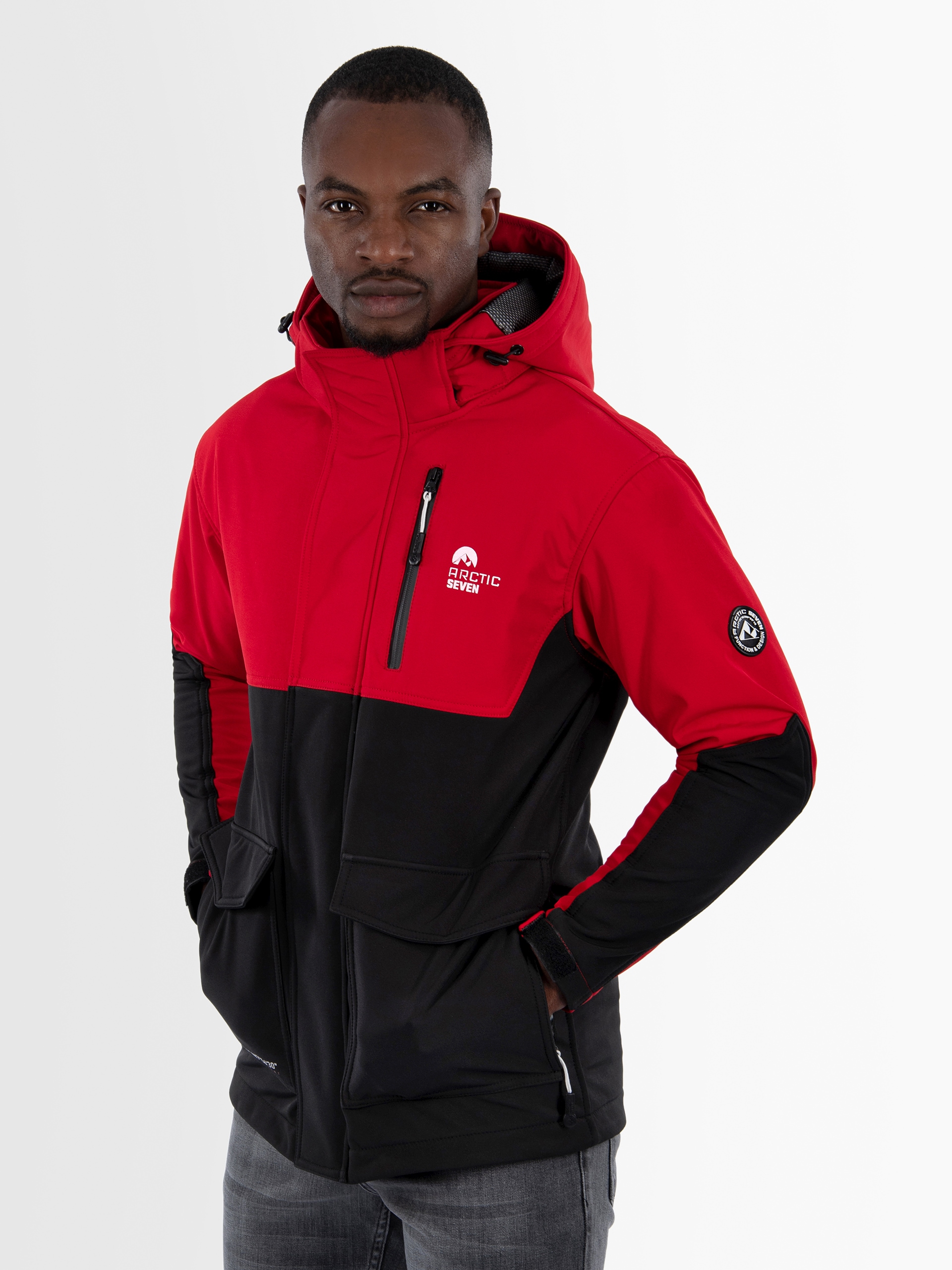 Arctic Seven Softshelljacke »Arctic Seven Herren Softshell Jacke AS303«