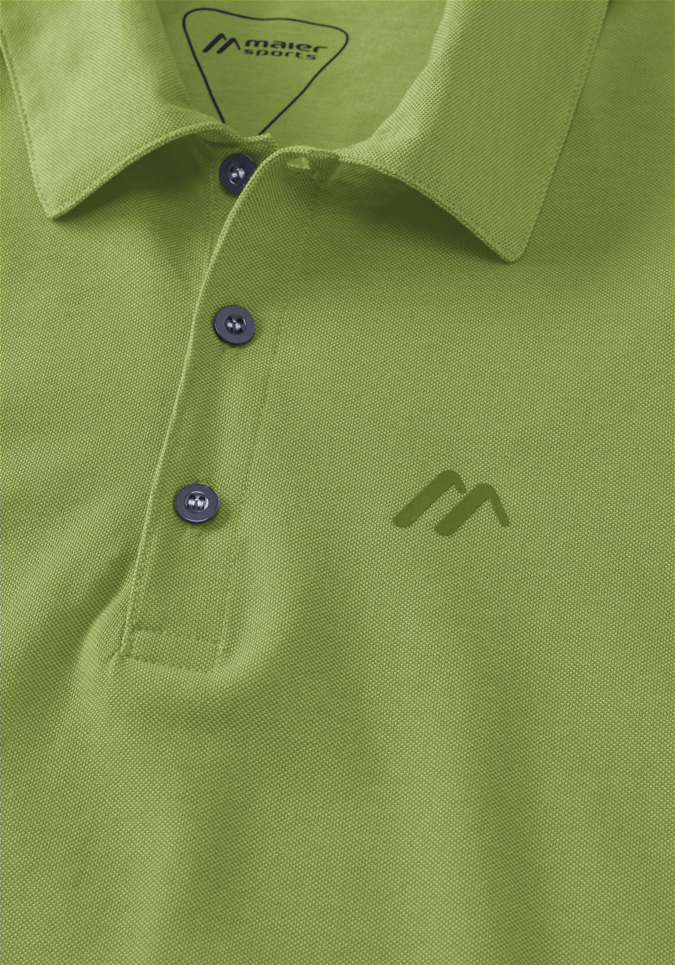 Maier Sports Langarm-Poloshirt »Long Pique Polo M«