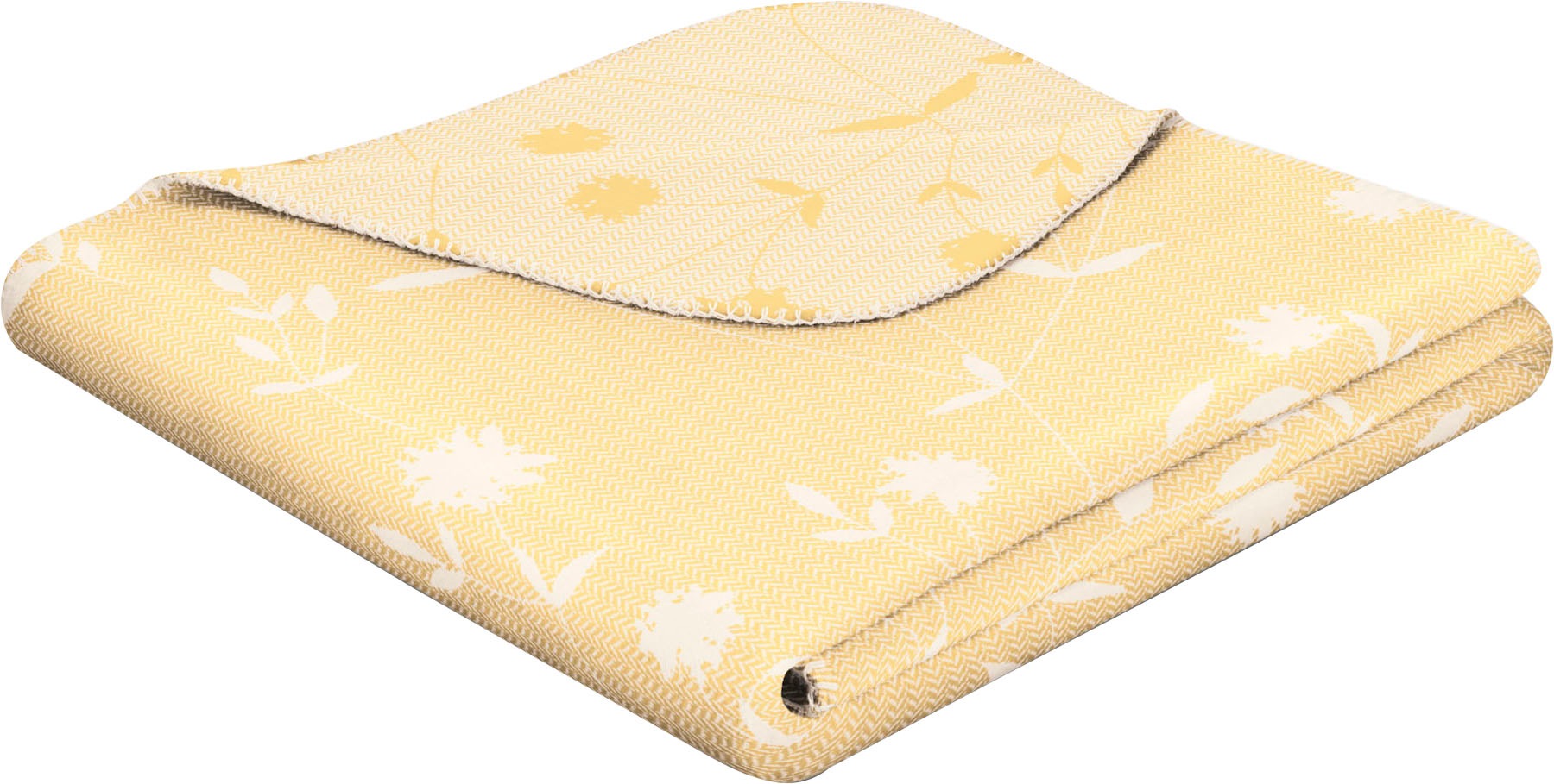 BIEDERLACK Wohndecke »Sun-Kissed«, mit zarten Blumen