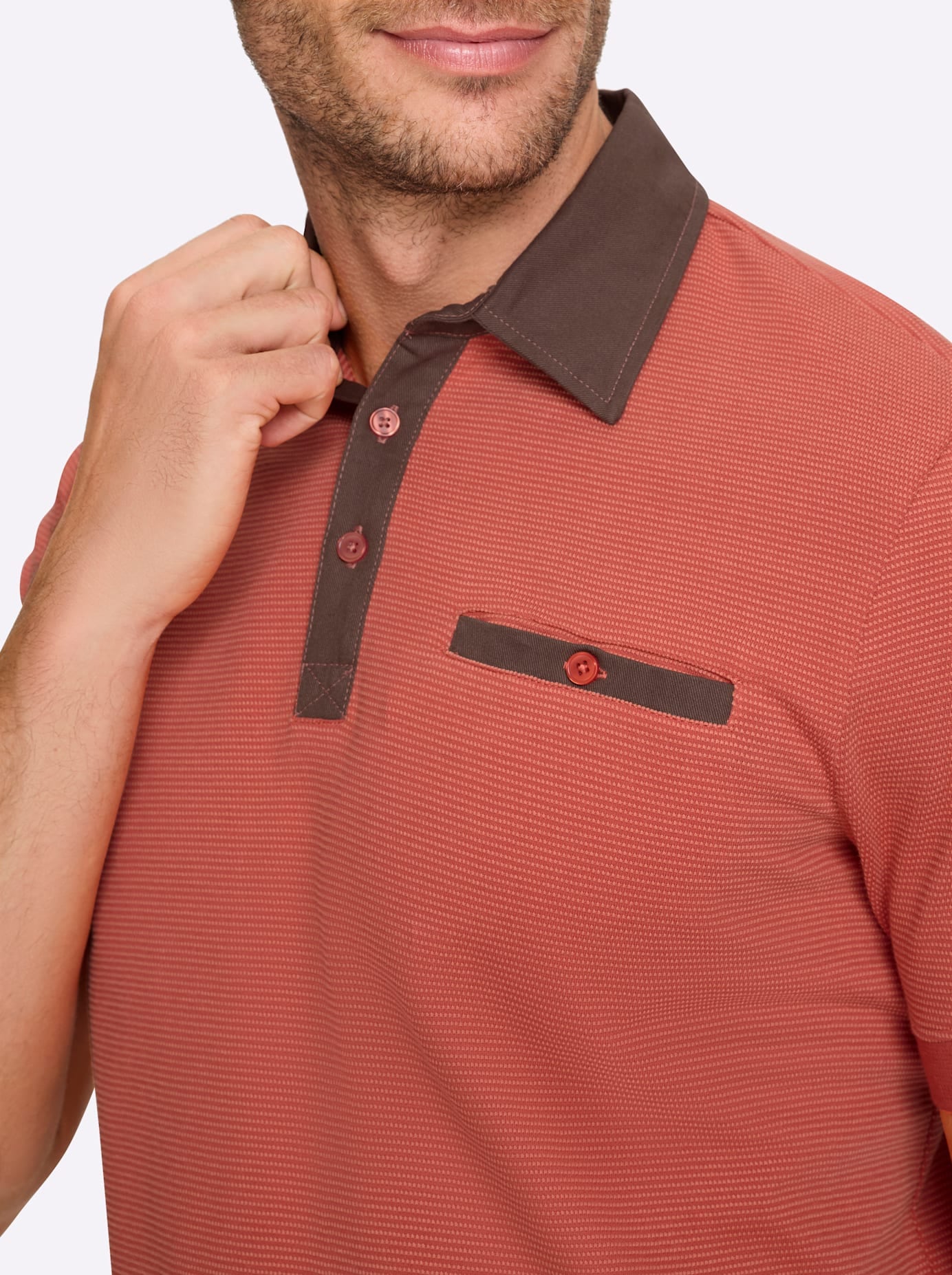 Marco Donati Kurzarmshirt »Kurzarm-Poloshirt« 1 tlg. tlg.
