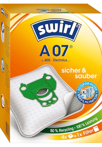 Swirl Staubsaugerbeutel »A 07 für AEG«, (Packung), 4er- Pack kaufen