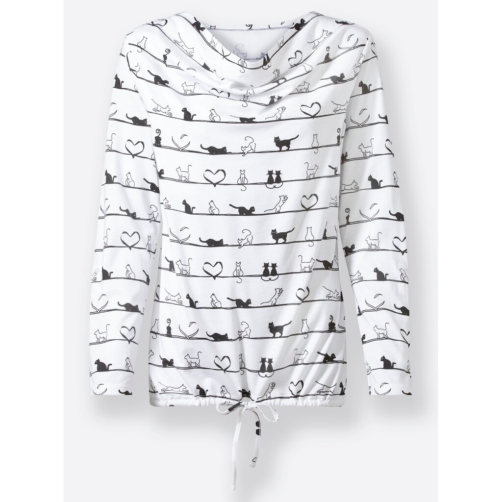 Inspirationen Print-Shirt »Shirt«, (1 tlg.)