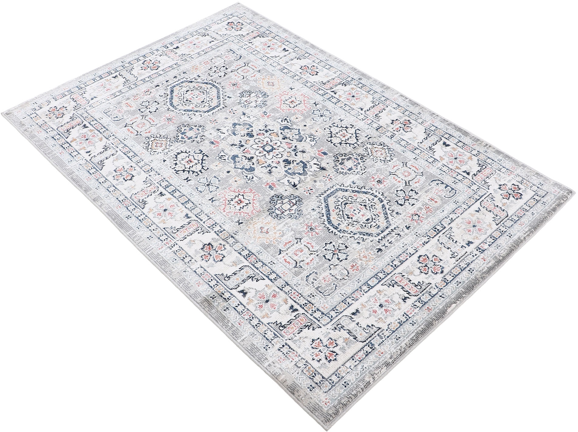 carpetfine Teppich »Vintage Liana_5« rechteckig 6 mm Höhe Orient Vintage Look, Wohnzimmer