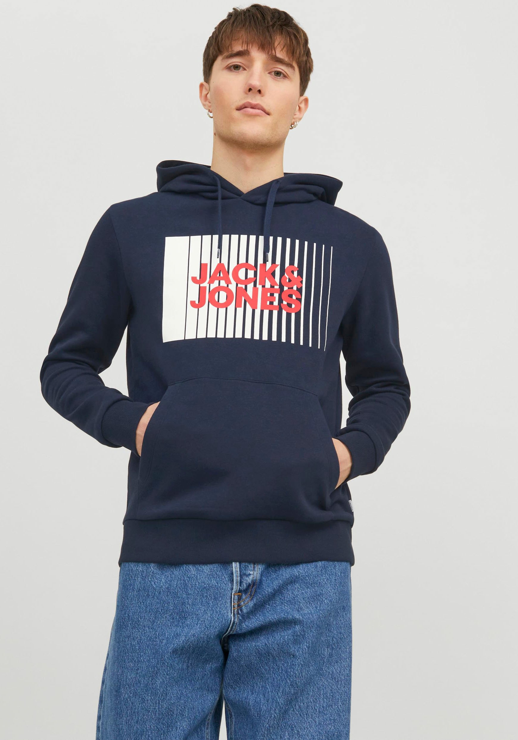 Kapuzensweatshirt »JJECORP LOGO SWEAT HOOD PLAY NOOS«