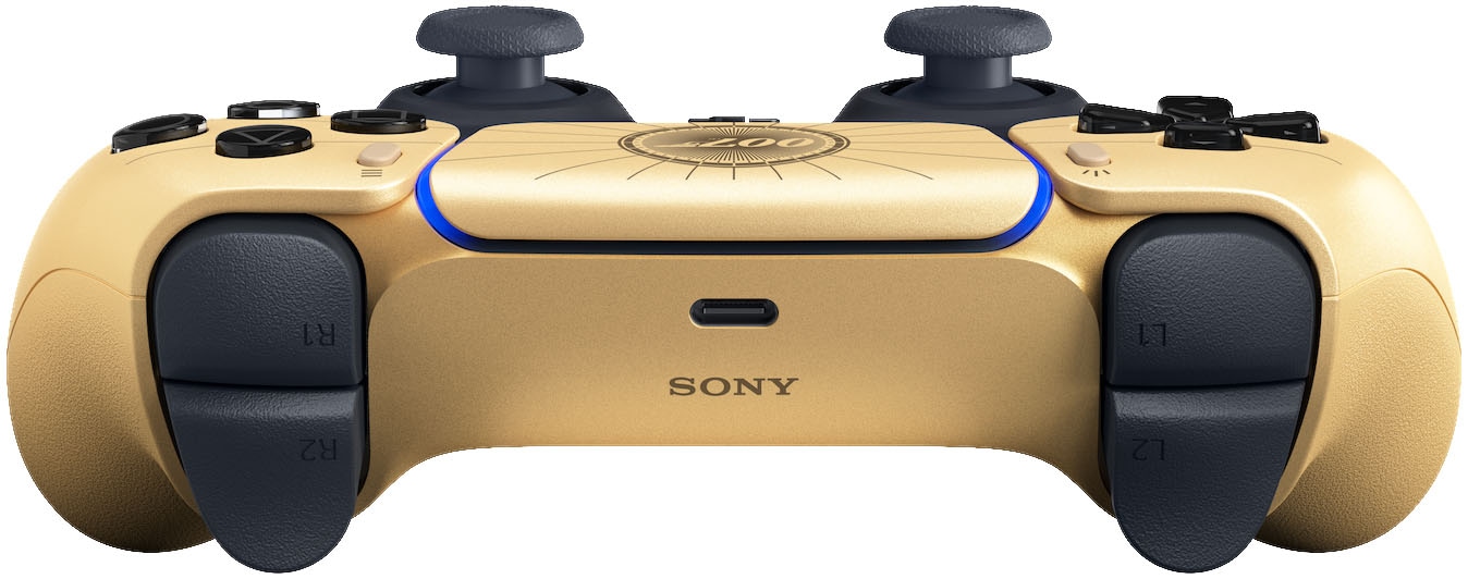 PlayStation 5 DualSense Wireless-Controller »007 First - Light Limited Edition Gold«