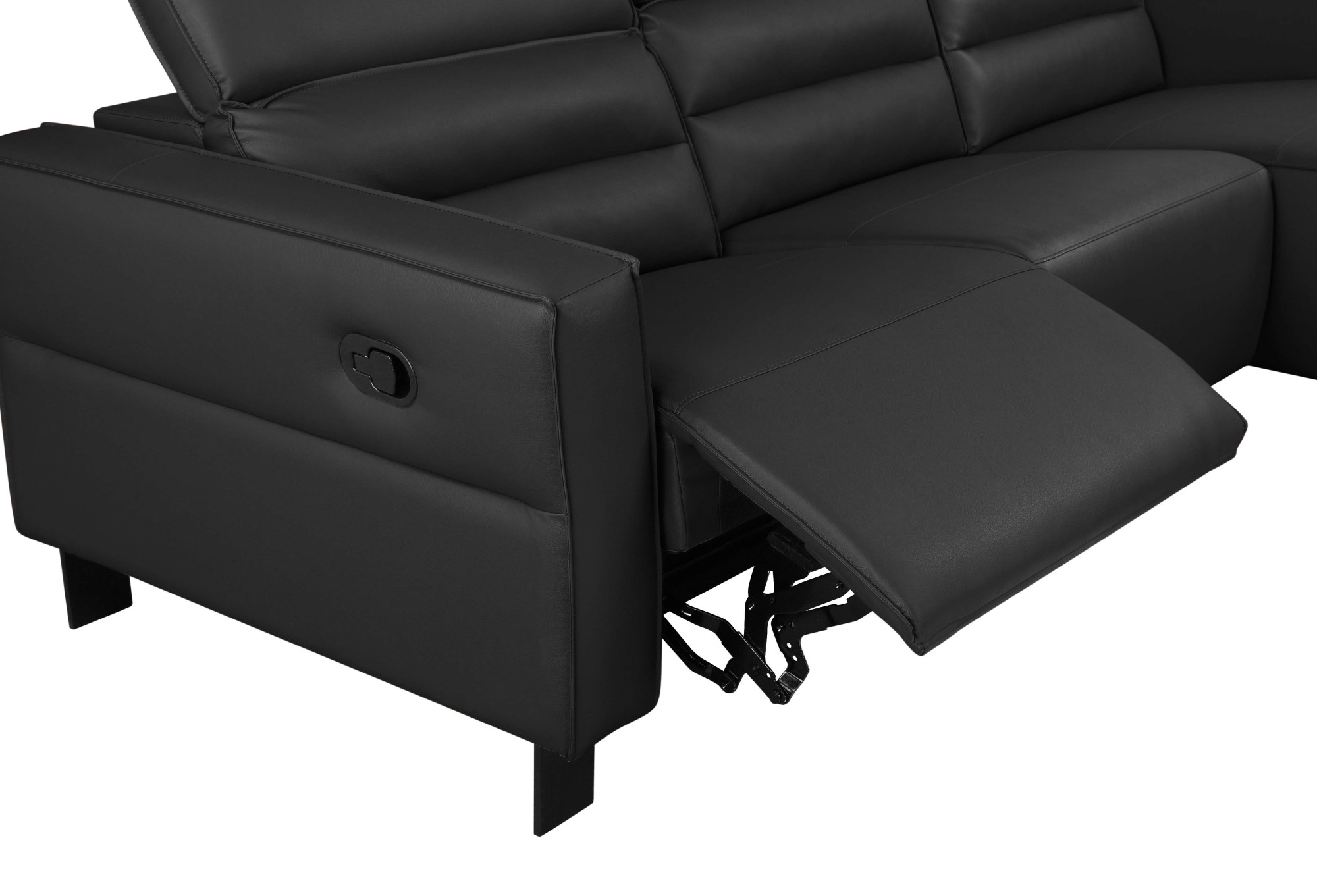Places of Style Ecksofa »Carpari, L-Form, 263 cm, manuelle o. elektrische Relaxfunktion,«, USB A/C und Kopfteilverstellung