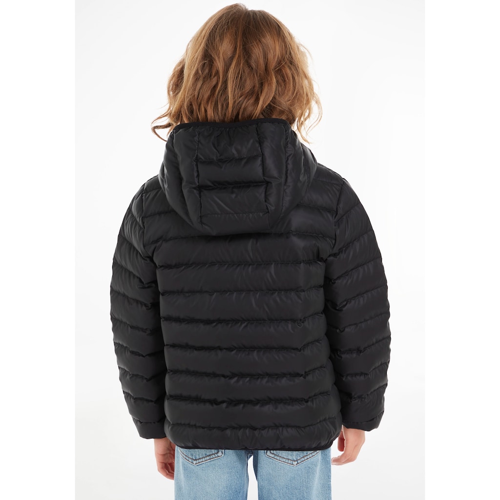 Calvin Klein Jeans Steppjacke »LW DOWN LOGO JACKET«, mit Kapuze