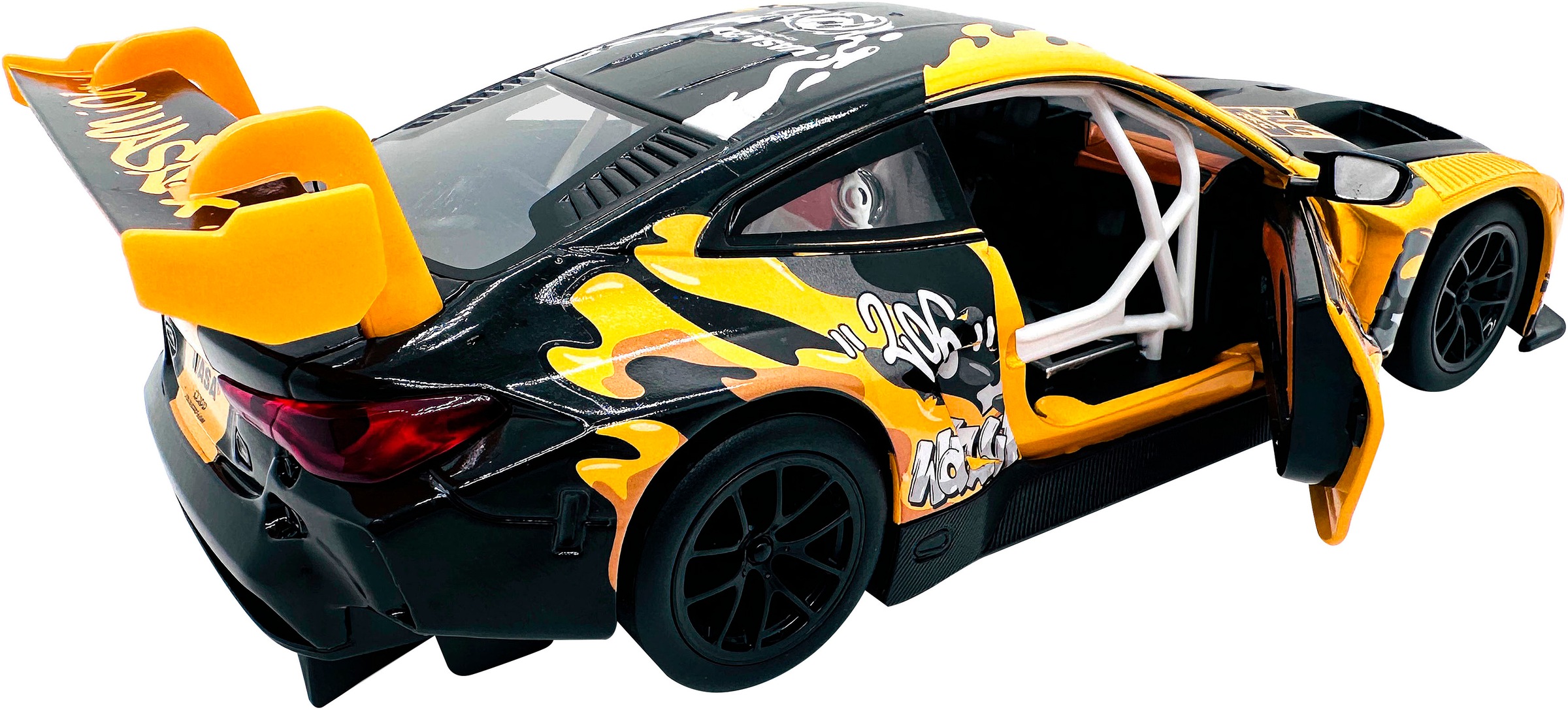 Jamara Spielzeug-Auto »Diecast, BMW M4 GT3 inklusive Batterien« LED Licht; Maßstab 1:24