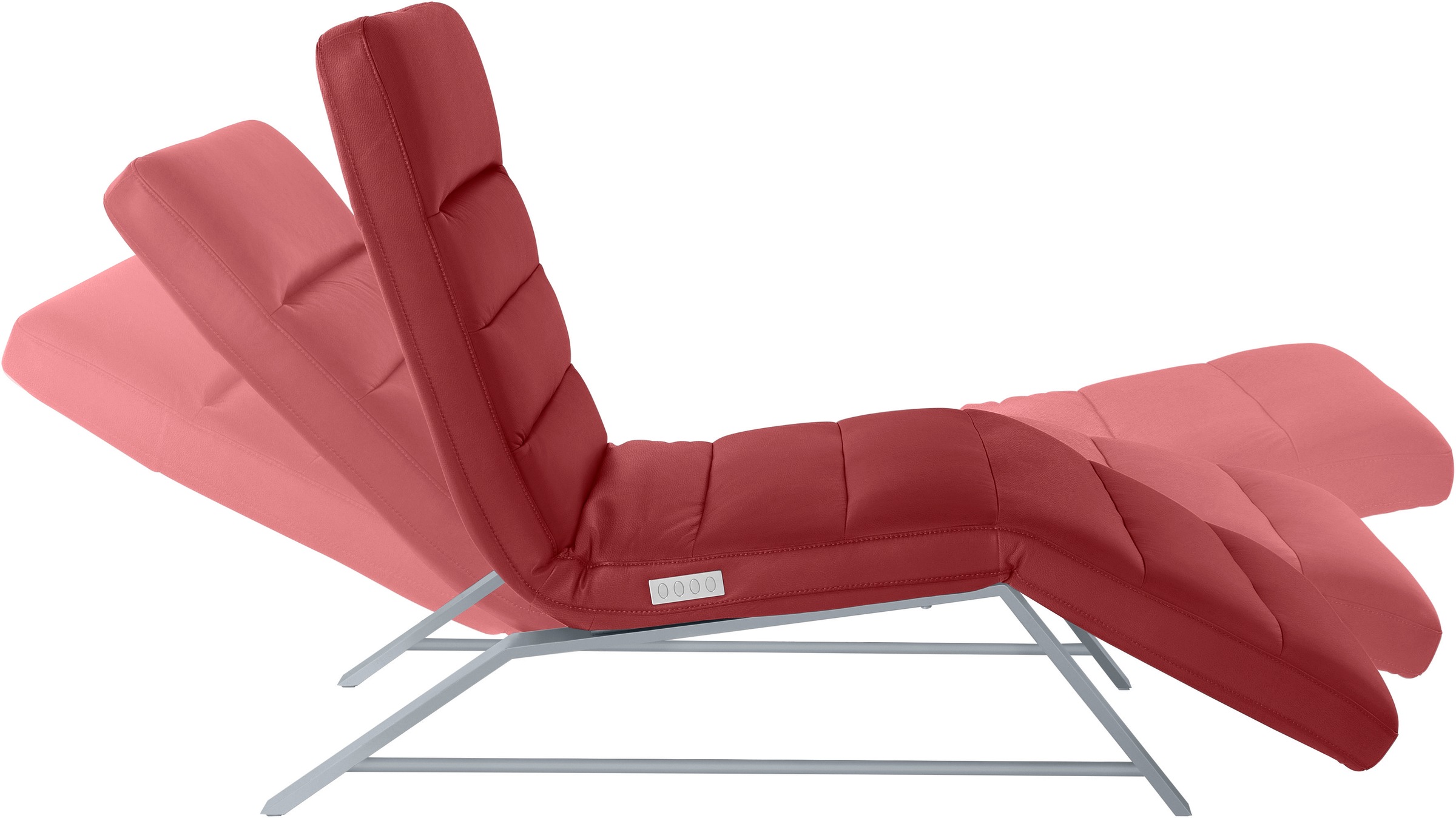W.SCHILLIG Relaxliege »daily dreams«, Funktionsliege wahlweise mit Motor, Gestell matt, Breite 75 cm