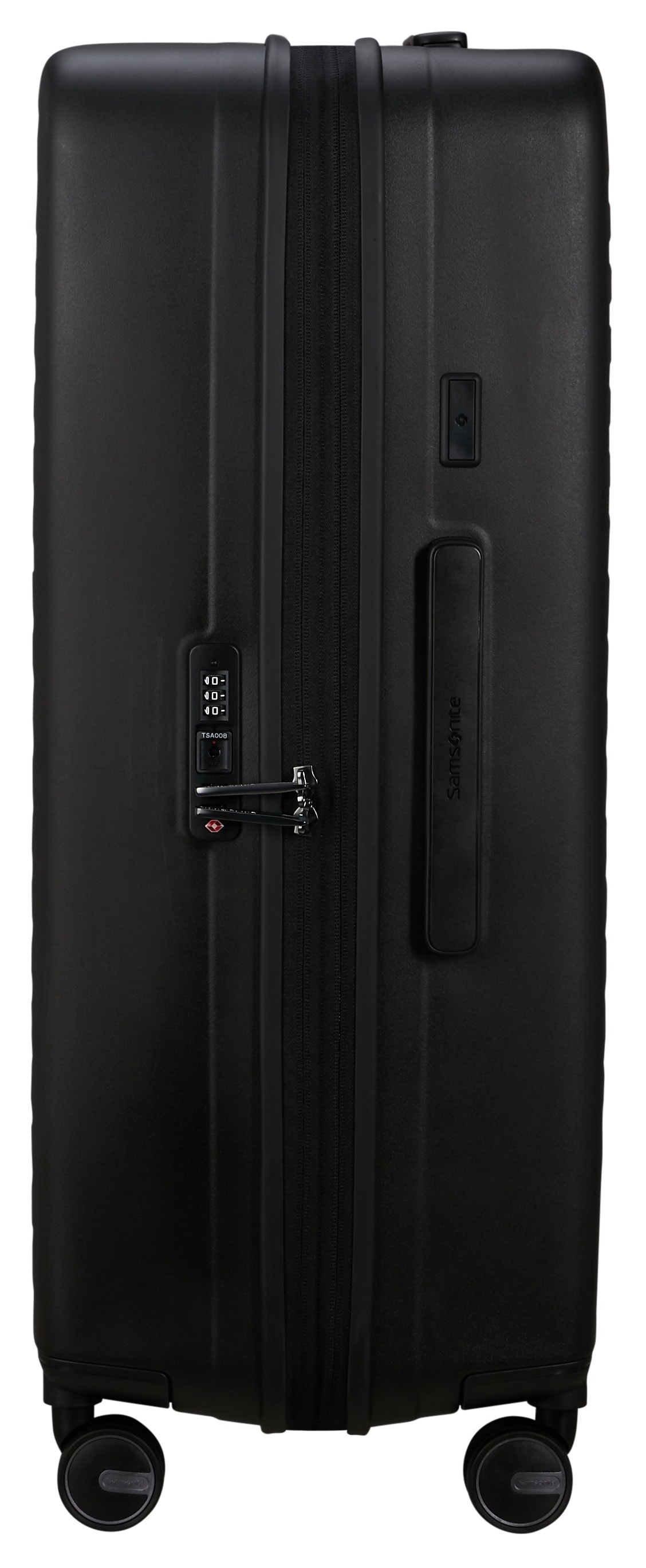 Samsonite Hartschalen-Trolley »RESTACKD, verschiedene Größen und Farben«, (mit Packtaschen), 4 Rollen, Reisekoffer mit TSA Schloss Volumenerweiterung Packtaschen