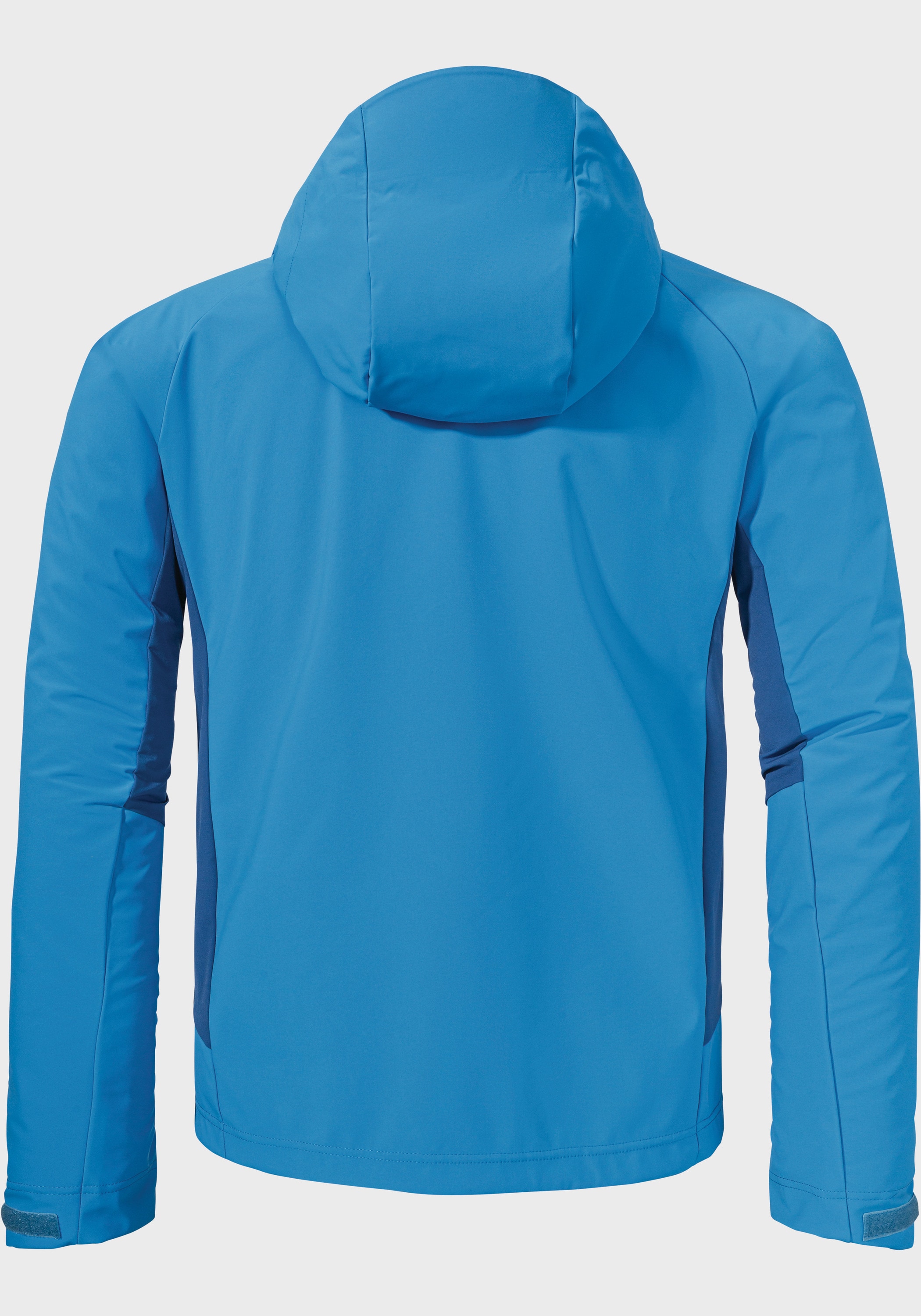 Schöffel Outdoorjacke »Mountain Softshell Jk Style Blaueis MNS«, mit Kapuze