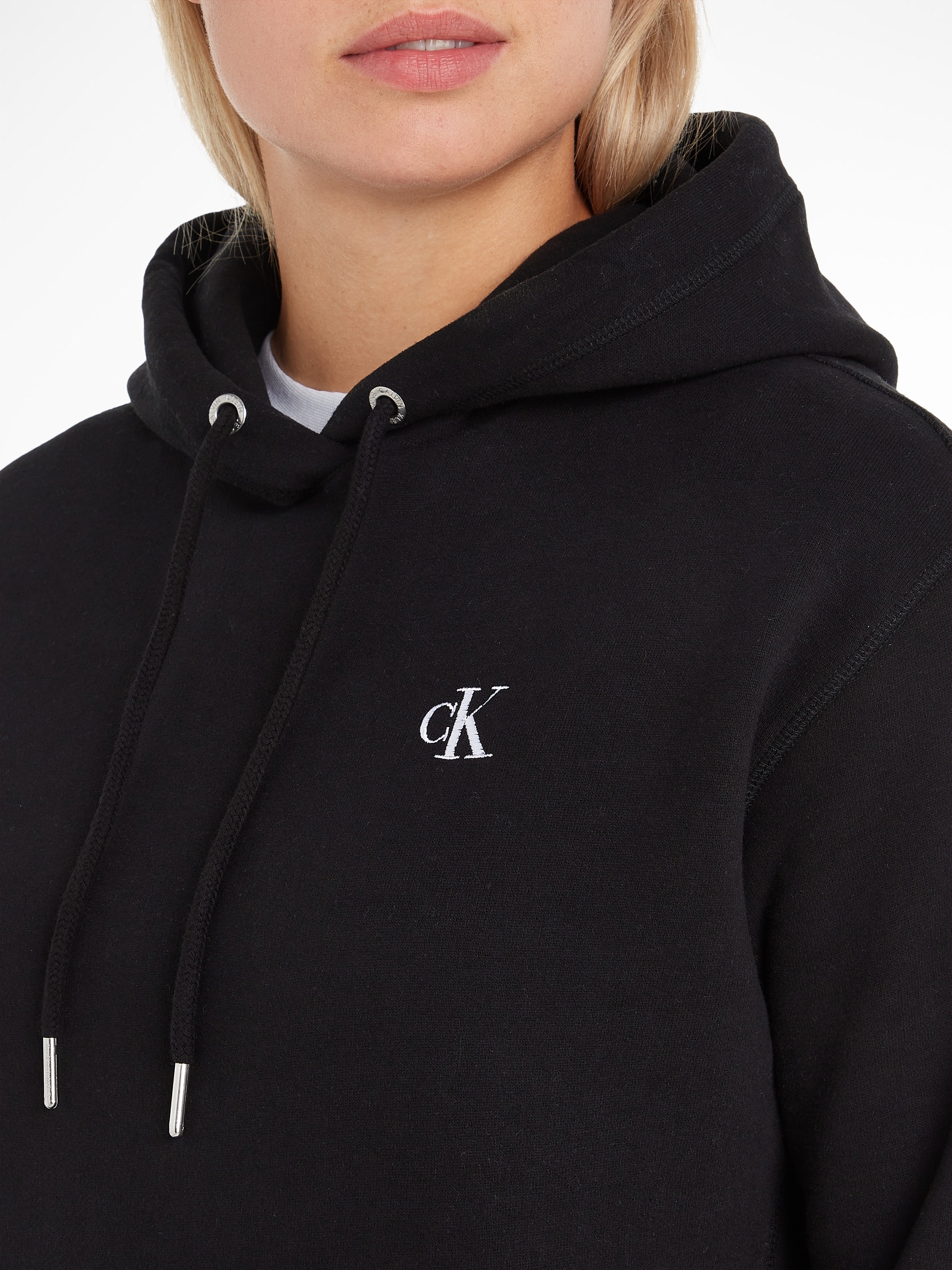 Calvin Klein Jeans Kapuzensweatshirt »CK EMBROIDERY HD«, mit CK Monogramm Stickerei