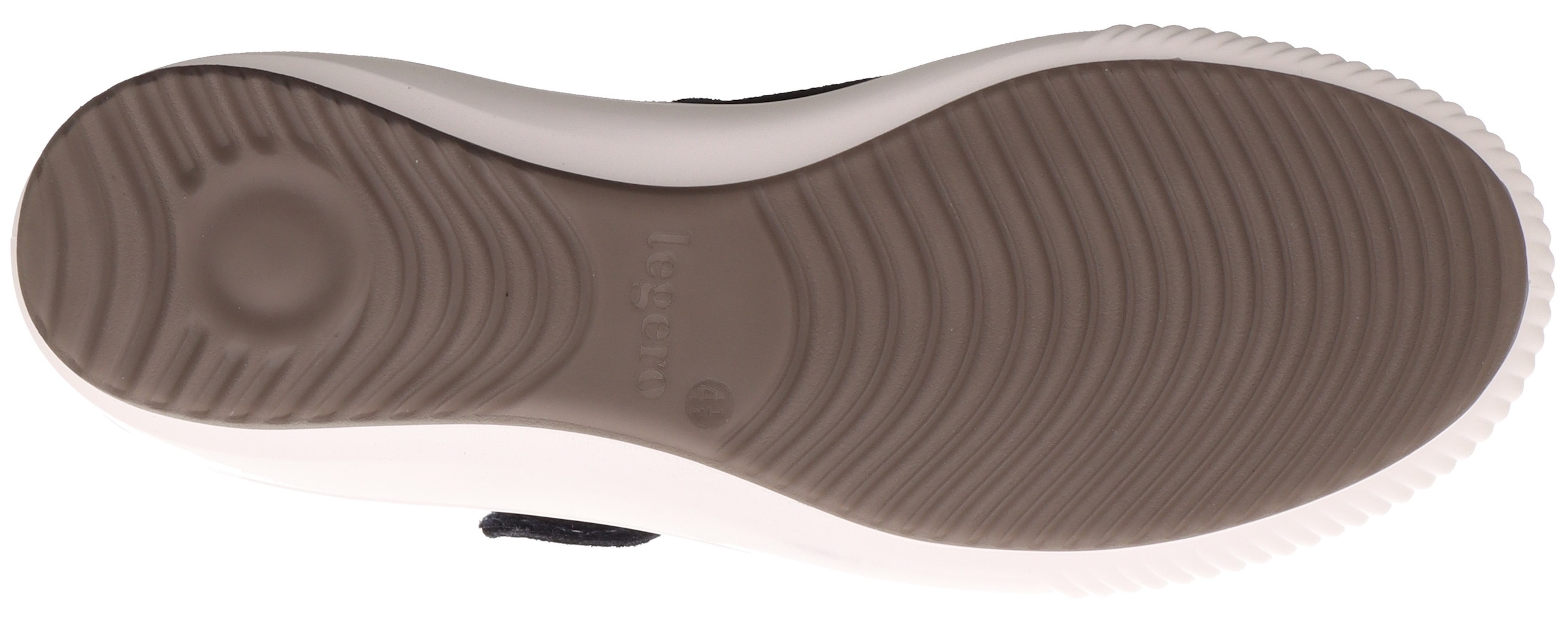 Legero Riemchenballerina »TANARO 5.0«, Slipper, Ballerina, Schlupfschuh mit Wechselfußbett und Klettriegel