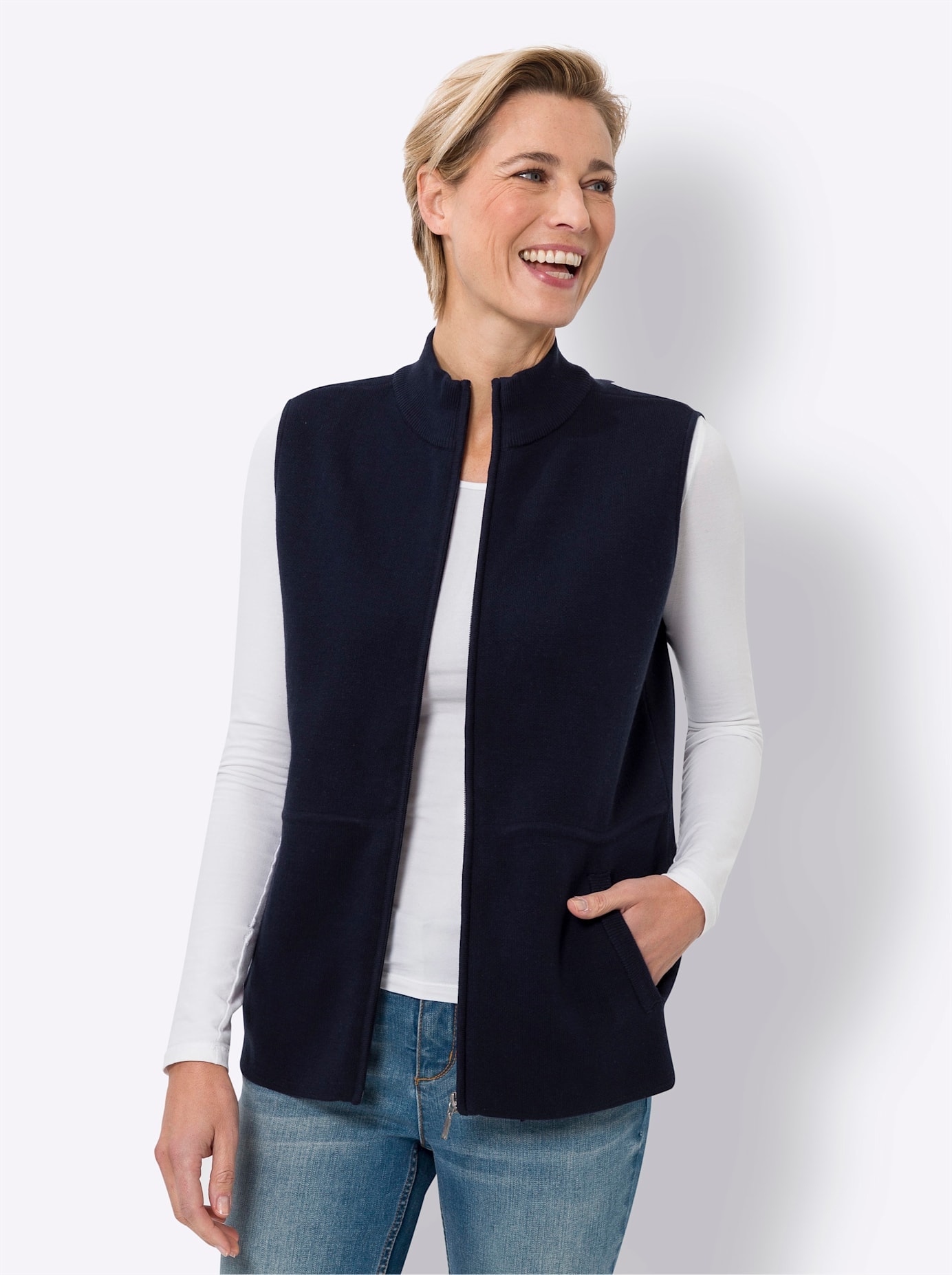 Classic Basics Strickweste