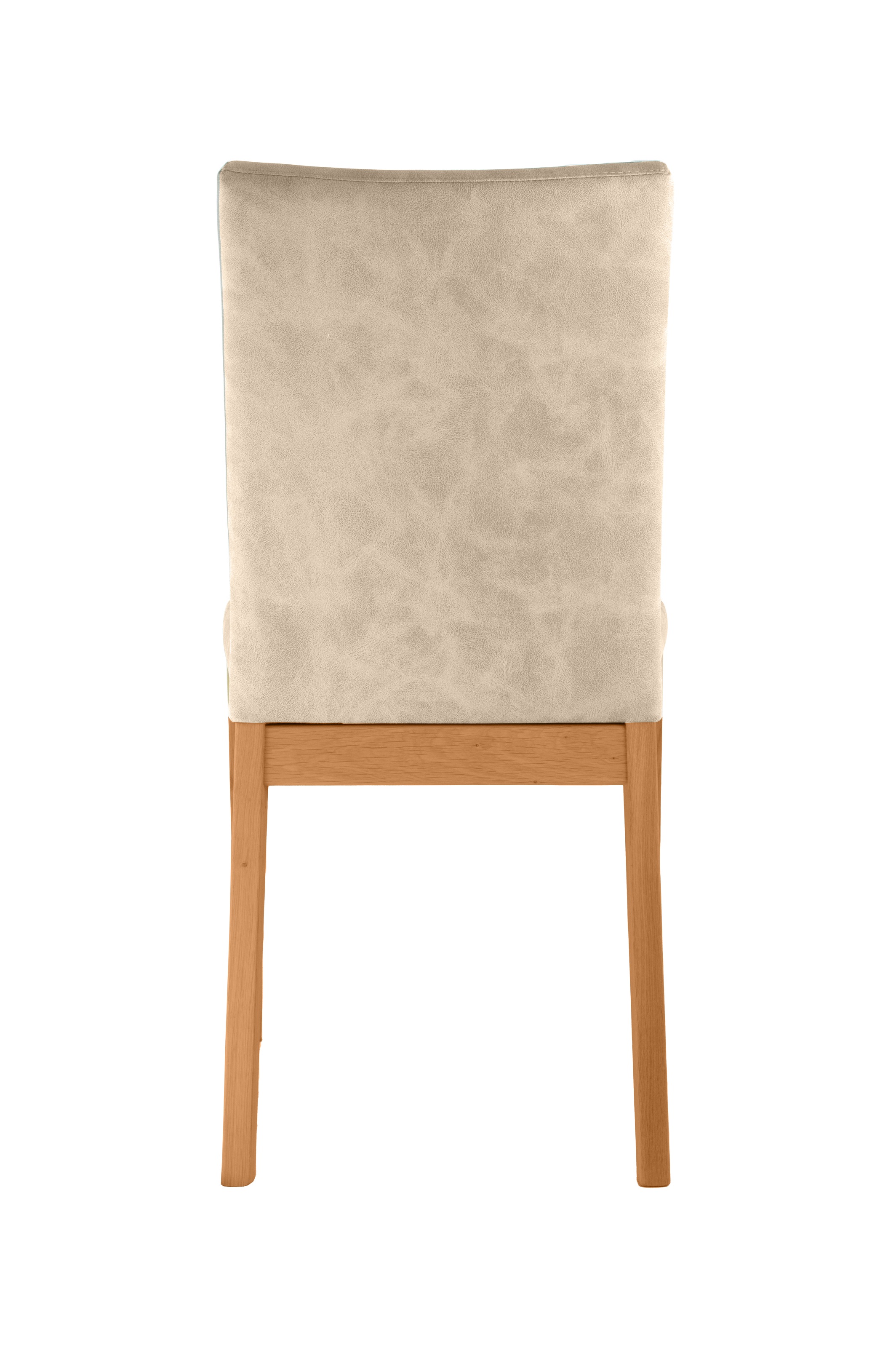 Home affaire 4-Fußstuhl »Dendres«, (Set), 2 St., Microfaser, Sitz und Ruecken gepolstert