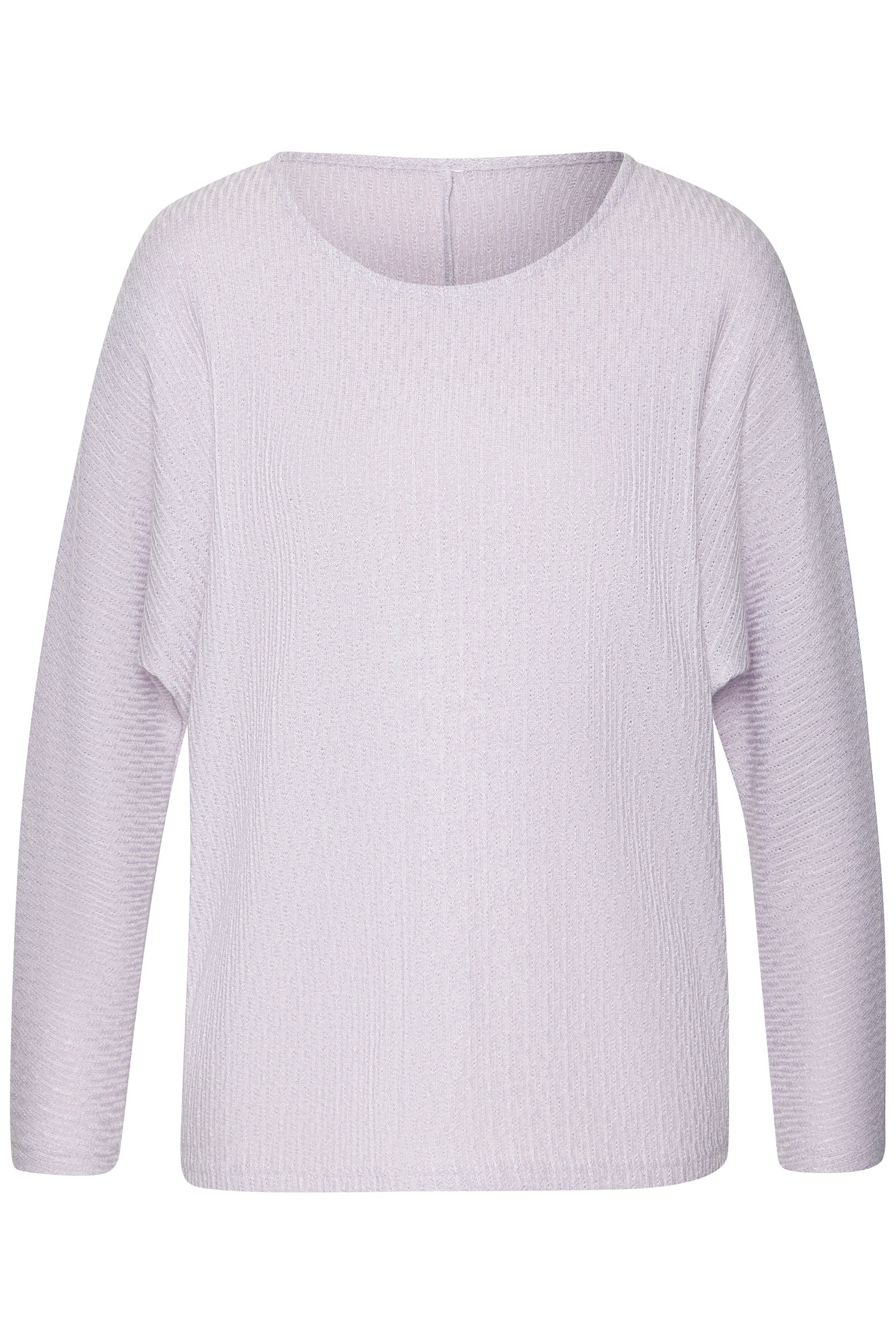 Vivance Langarmshirt »in modischer Struktur-Optik«, aus pflegeleichter Strickqualität mit Viskose