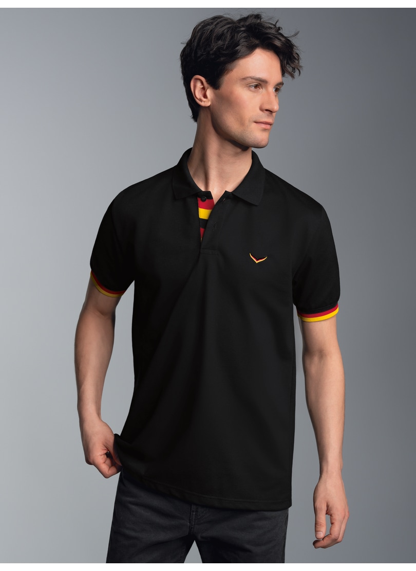 Trigema Poloshirt »TRIGEMA Deutschland Poloshirt« 1 Stk.