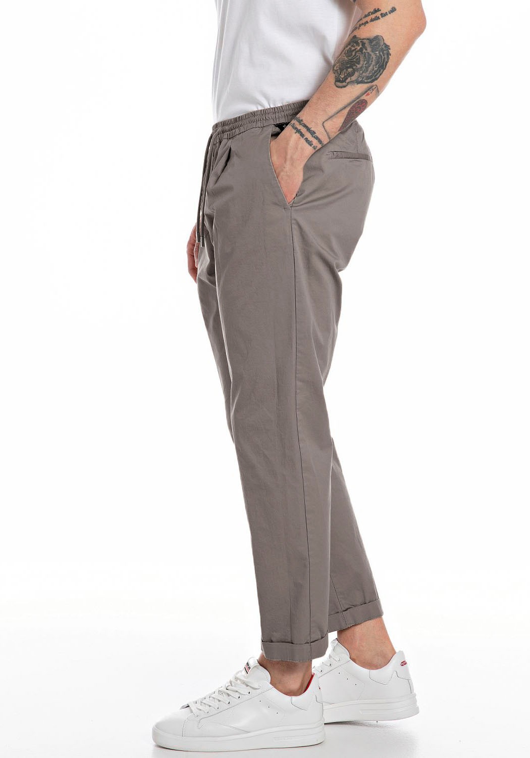 Replay Schlupfhose »Regular Fit«, mit elastischem Bund