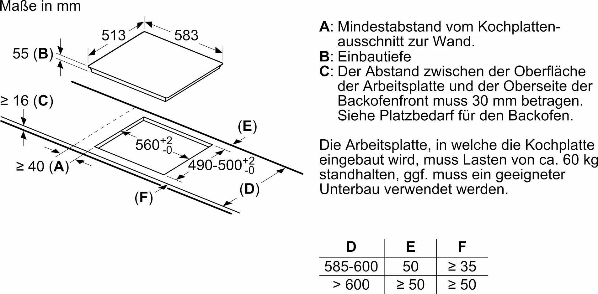 NEFF Backofen-Set N 30/N 50 »B1DCA0AN0«, mit Teleskopauszug nachrüstbar