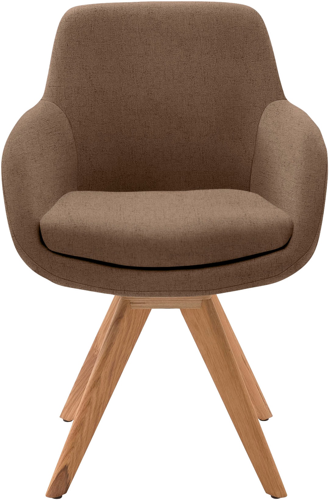 Musterring Esszimmerstuhl »Tavia« (Set) 2 Stk.Stativgestell Wildeiche massiv, Drehfunktion optional, diverse Farben