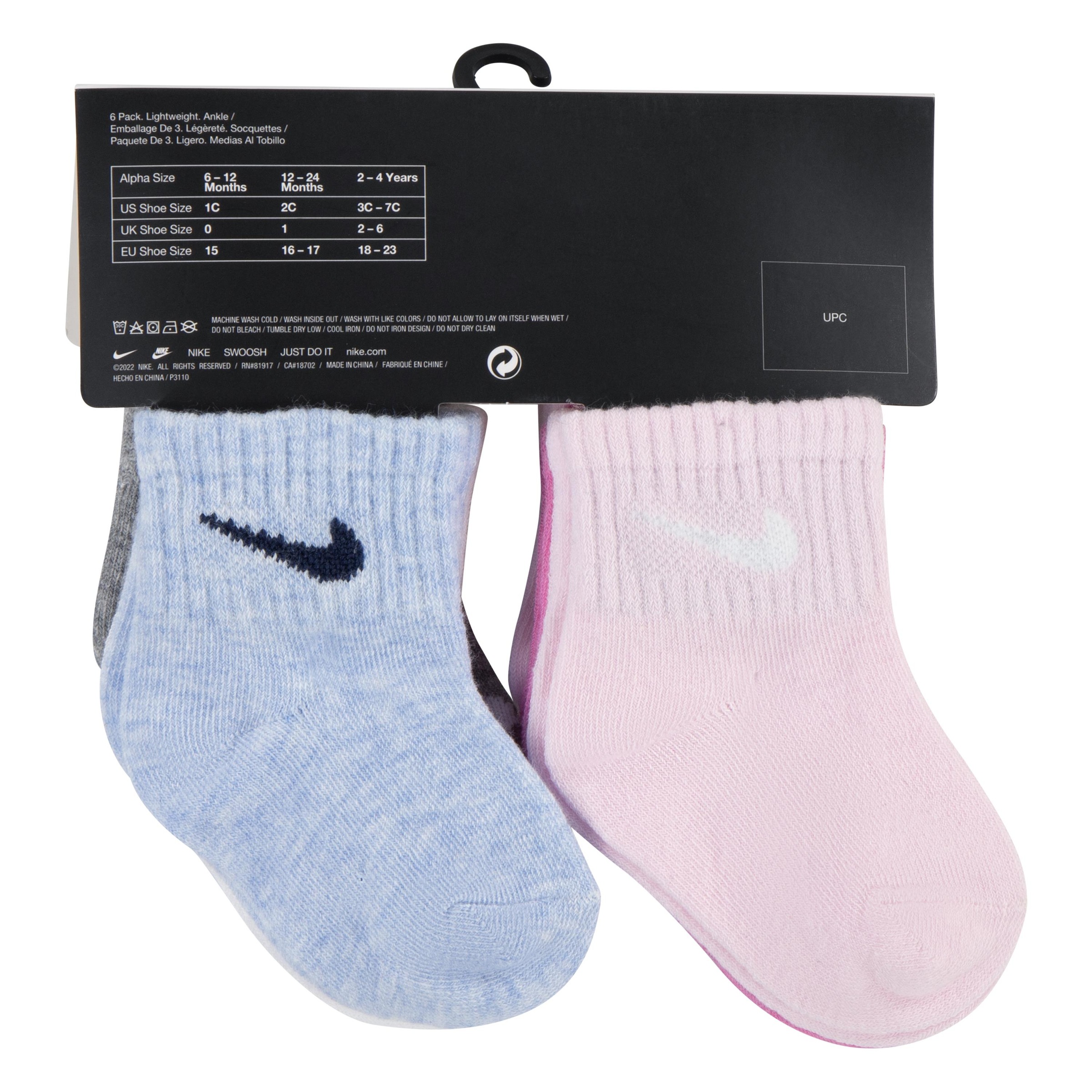 Nike Sportswear Sportsocken »für Kinder«, (Packung, 6 Paar)