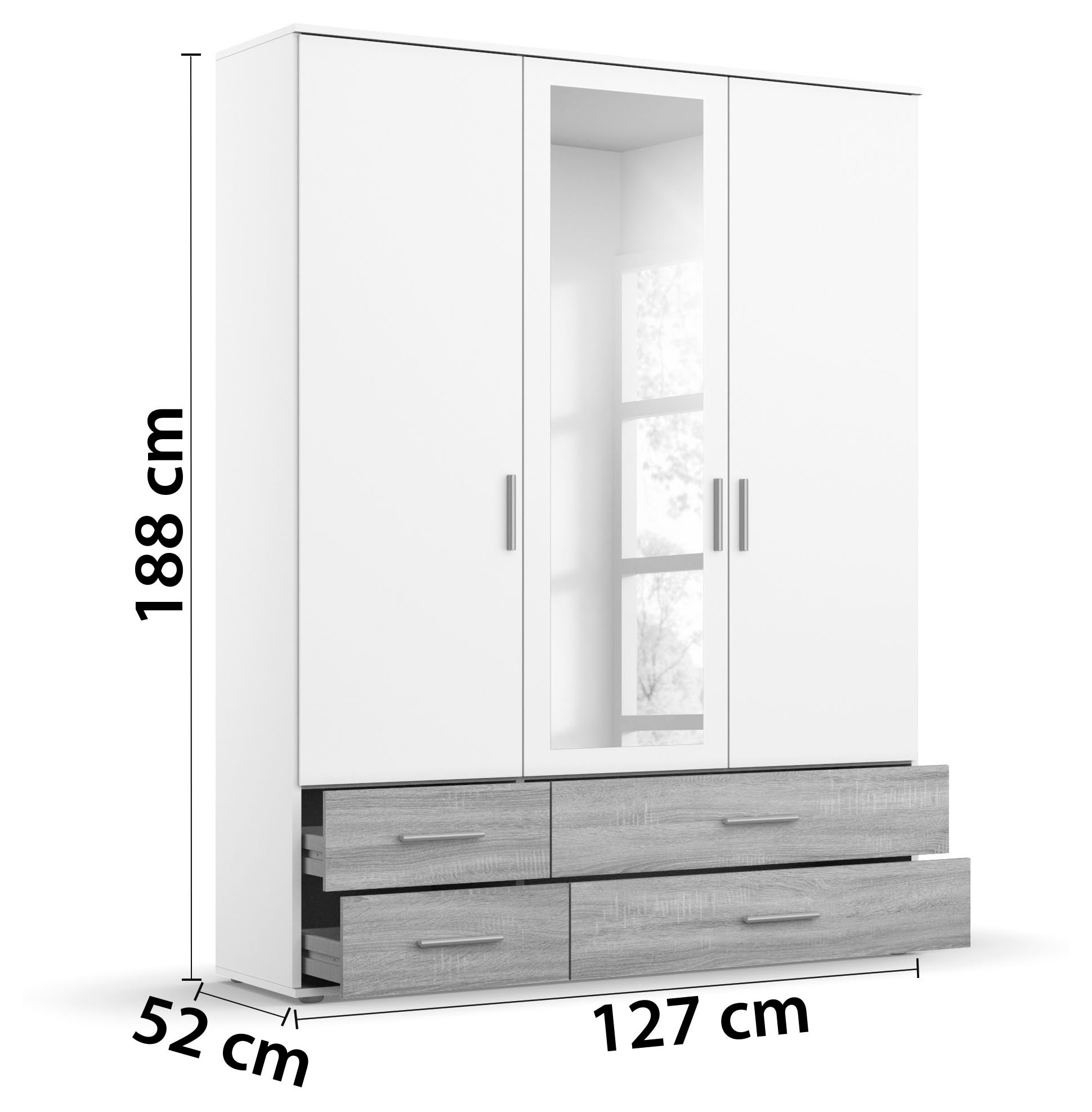 rauch Kleiderschrank »Rasa Bestseller Schrank für jeden Raum«, Schlafzimmerschrank Klassiker Garderobe