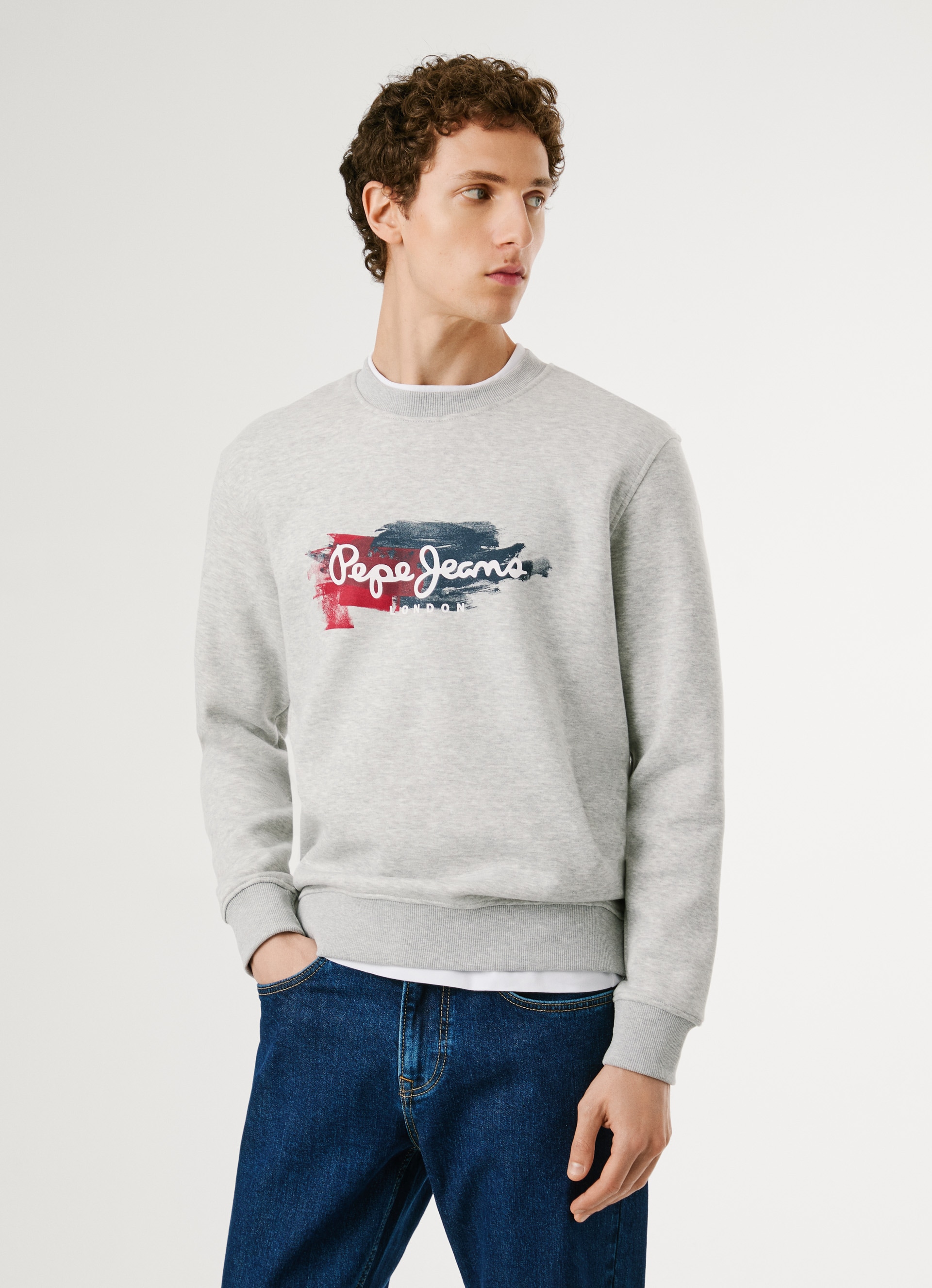 Pepe Jeans Sweatshirt »TREY CREW« Regular Fit mit Rundhals