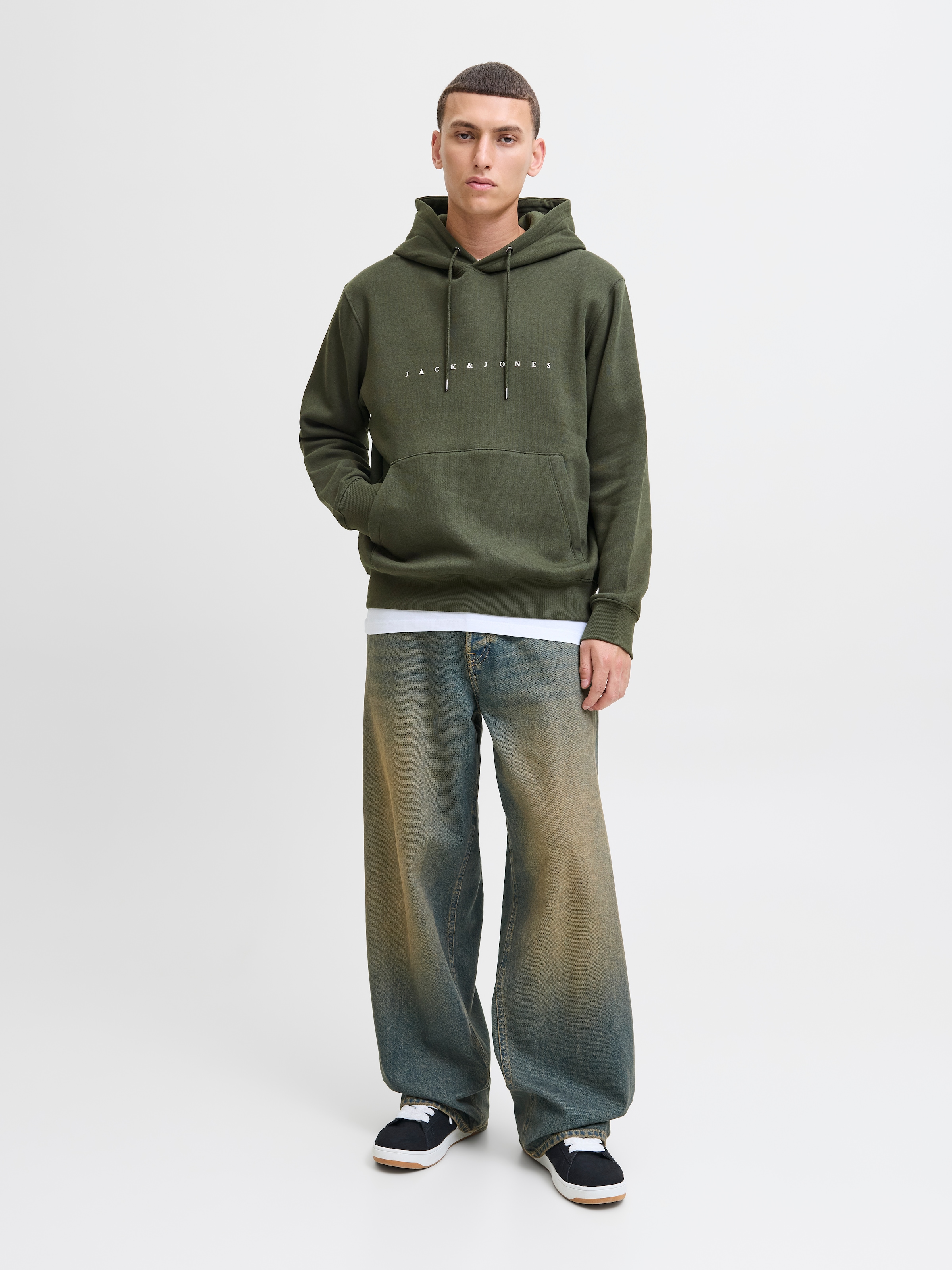 Jack & Jones Kapuzensweatshirt »JJESTAR mit 3D-Print und Kapuze für vielseitige Anlässe«, mit 3d-Print