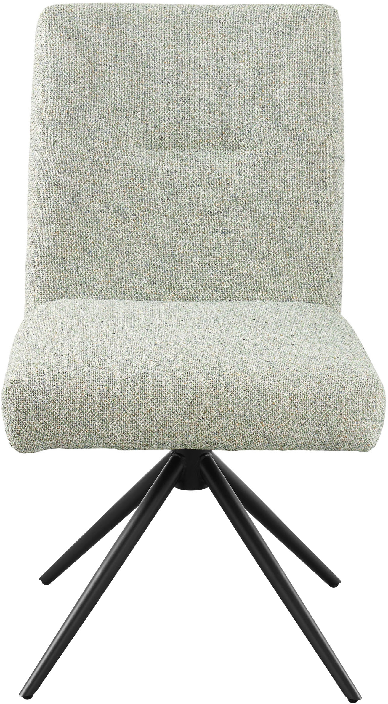 set one by Musterring Esszimmerstuhl »Tracy«, (Packung), Webstoff, 2er-Set, Stativgestell schwarz, Sitz aus Webstoff, B52 x T65 cm