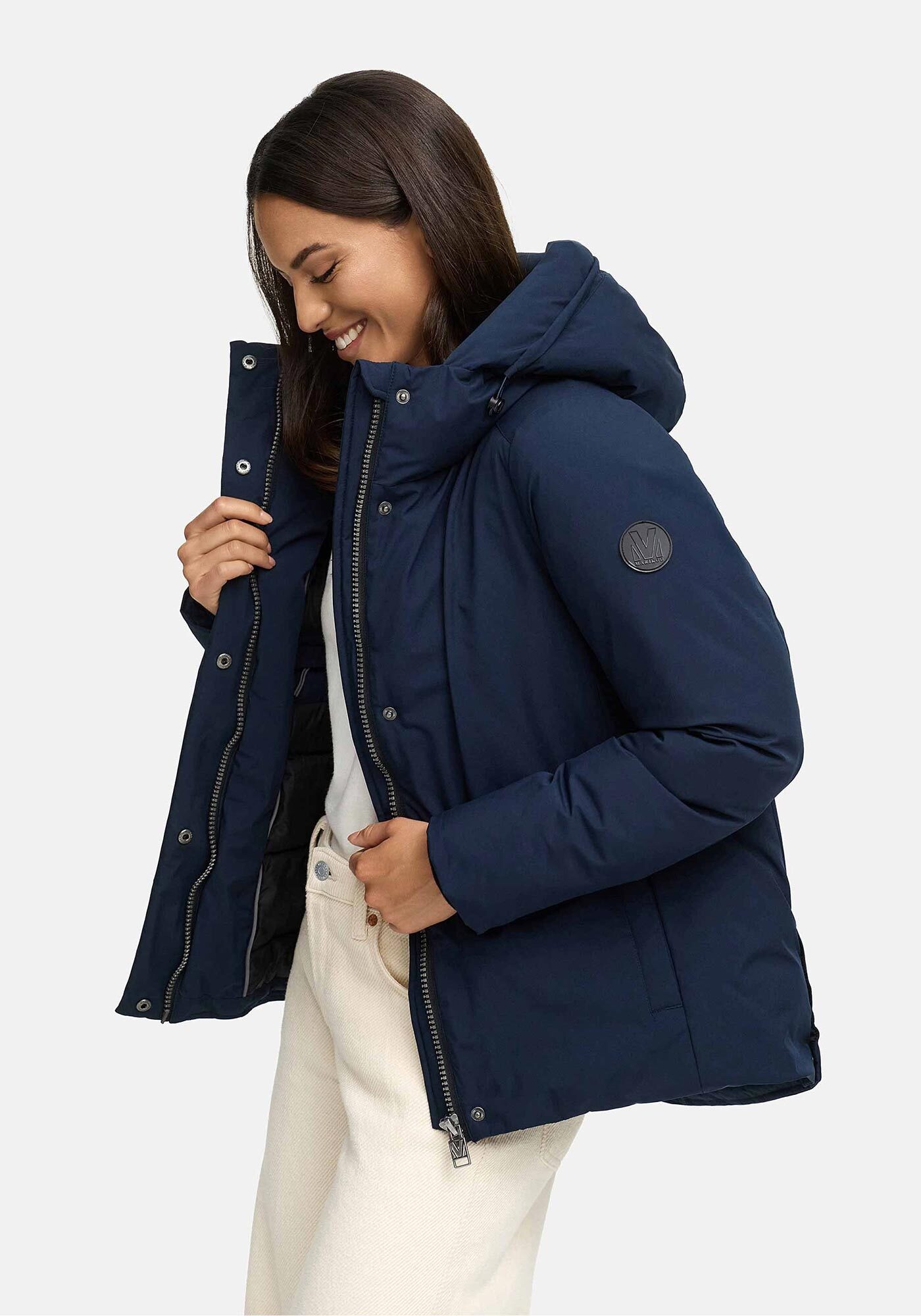 Marikoo Winterjacke »Marikoo Yeminaa Damen Herbst Winter Jacke N113«