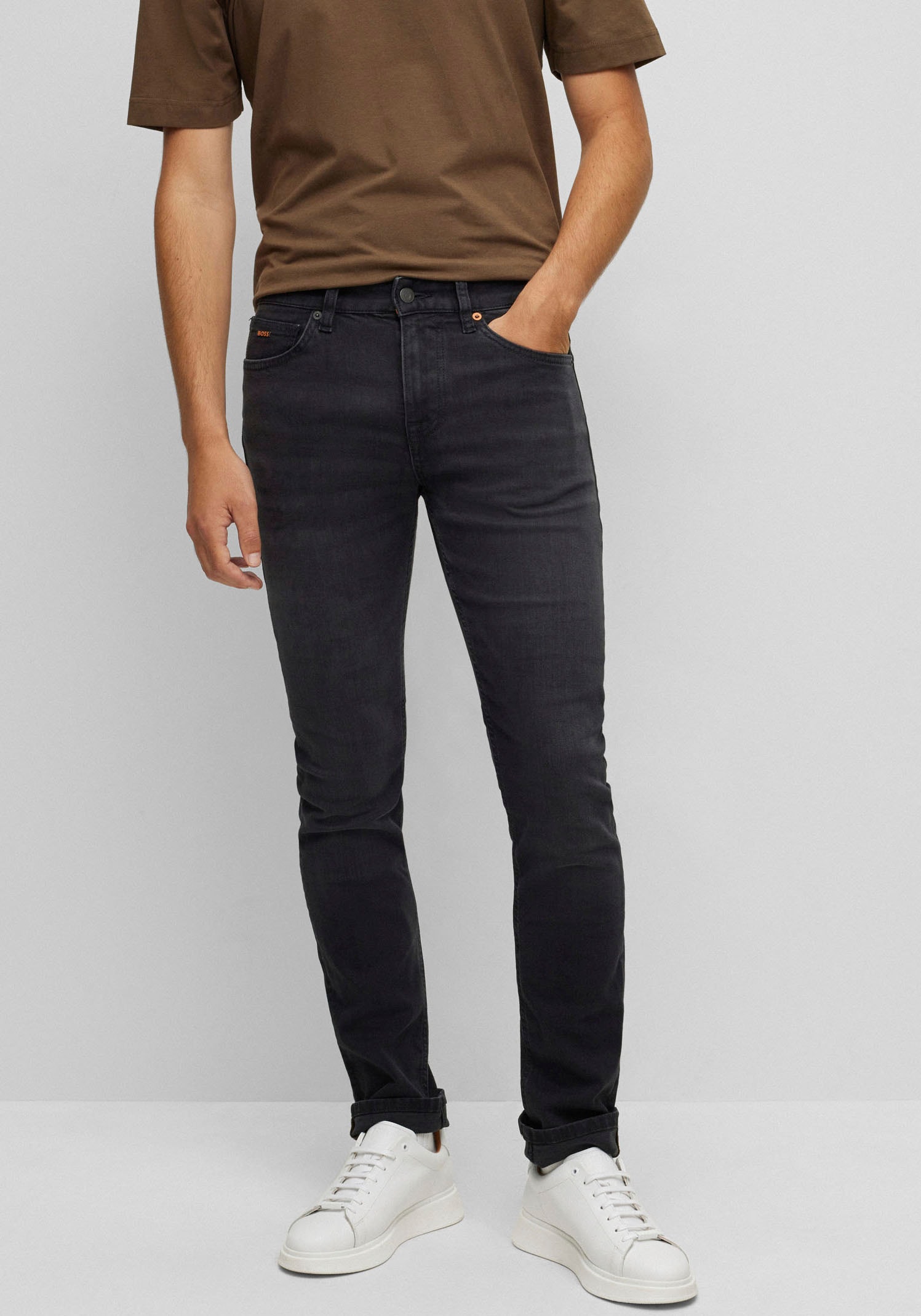 Slim-fit-Jeans »Delaware«, aus Super-Stretch-Denim