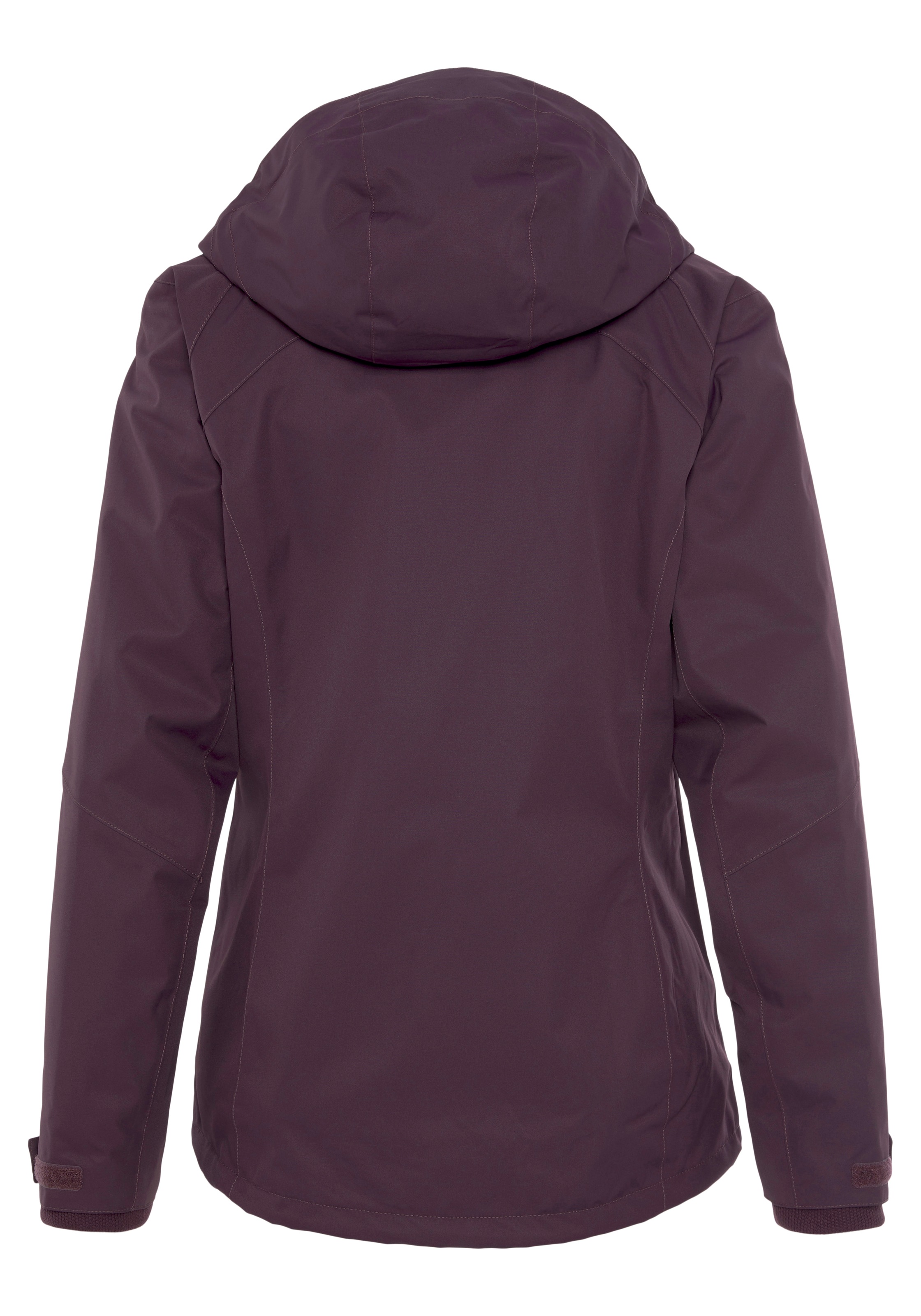 Jack Wolfskin 3-in-1-Funktionsjacke »MANAPOURI«, mit Kapuze, Wasserdicht & Winddicht & Atmungsaktiv