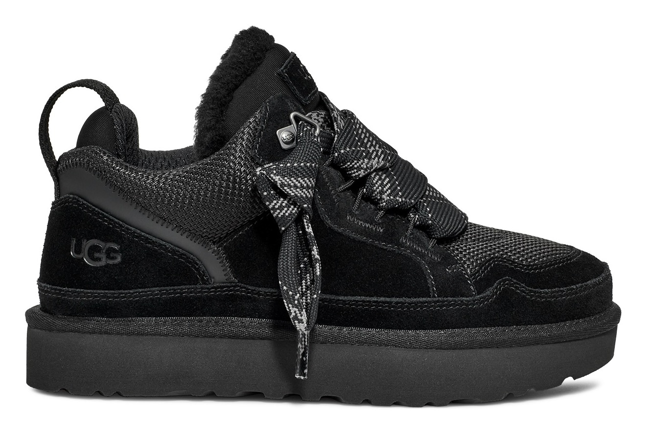 UGG Sneaker »W LOWMEL«  Midcut Sneaker, Schnürschuh mit gepolstertem Schaftrand