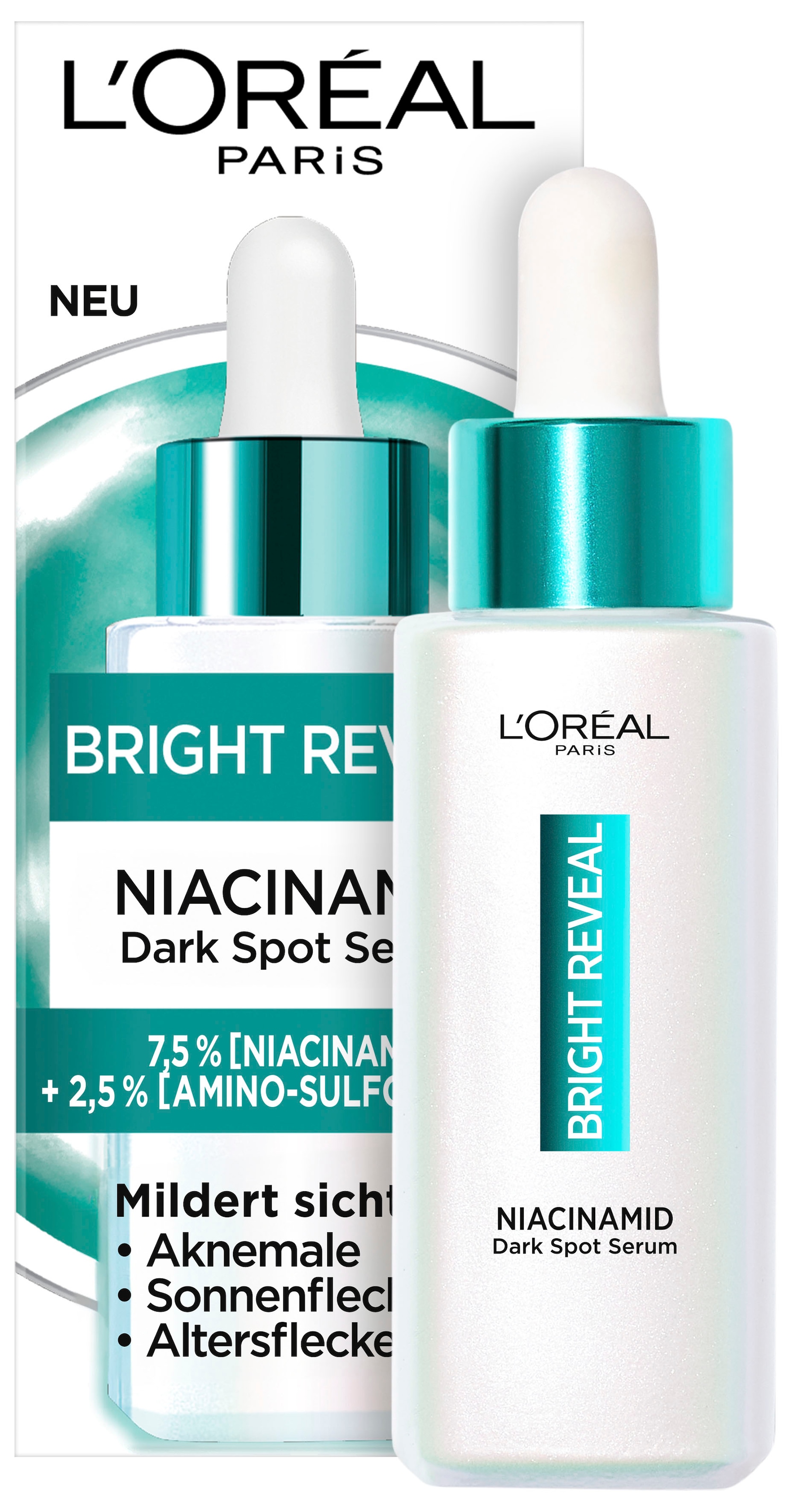 L'ORÉAL PARIS Gesichtspflege-Set »Bright Reveal Pflegeroutine«, (Set, 2 tlg.), mit Niacinamid