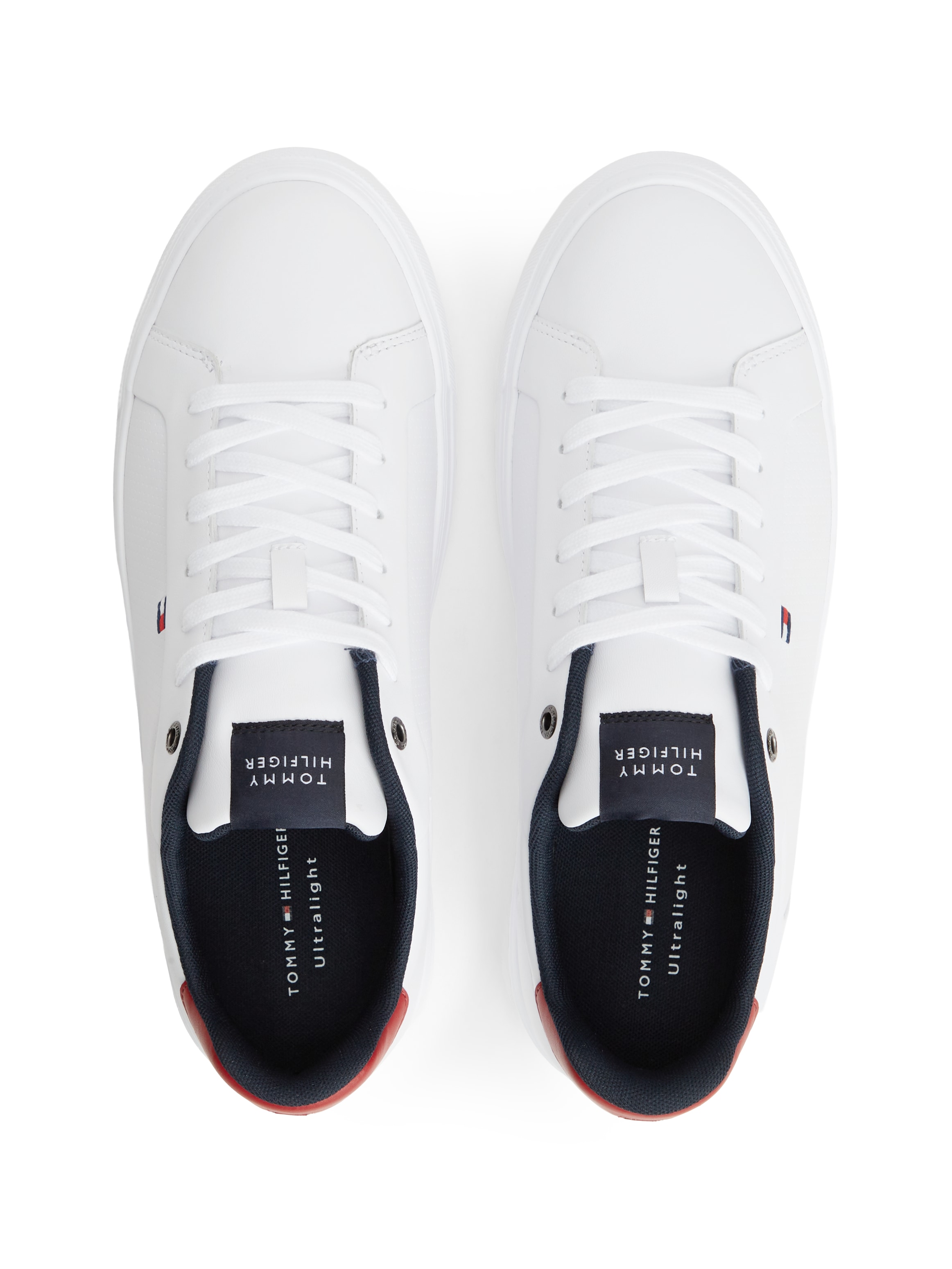 Tommy Hilfiger Sneaker »LIGHTWEIGHT PINPERF LTH SNEAKER«  Halbschuh, Schnürer mit weicher Schaftrand-Polsterung
