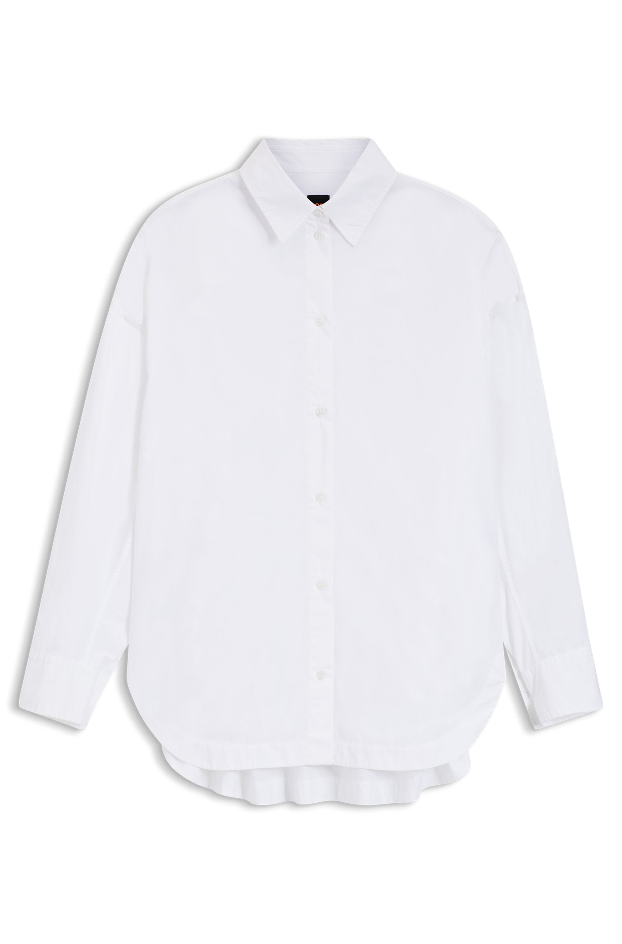 BOSS ORANGE Hemdbluse »Bostatta Premium Damenmode« im Oversize Fit