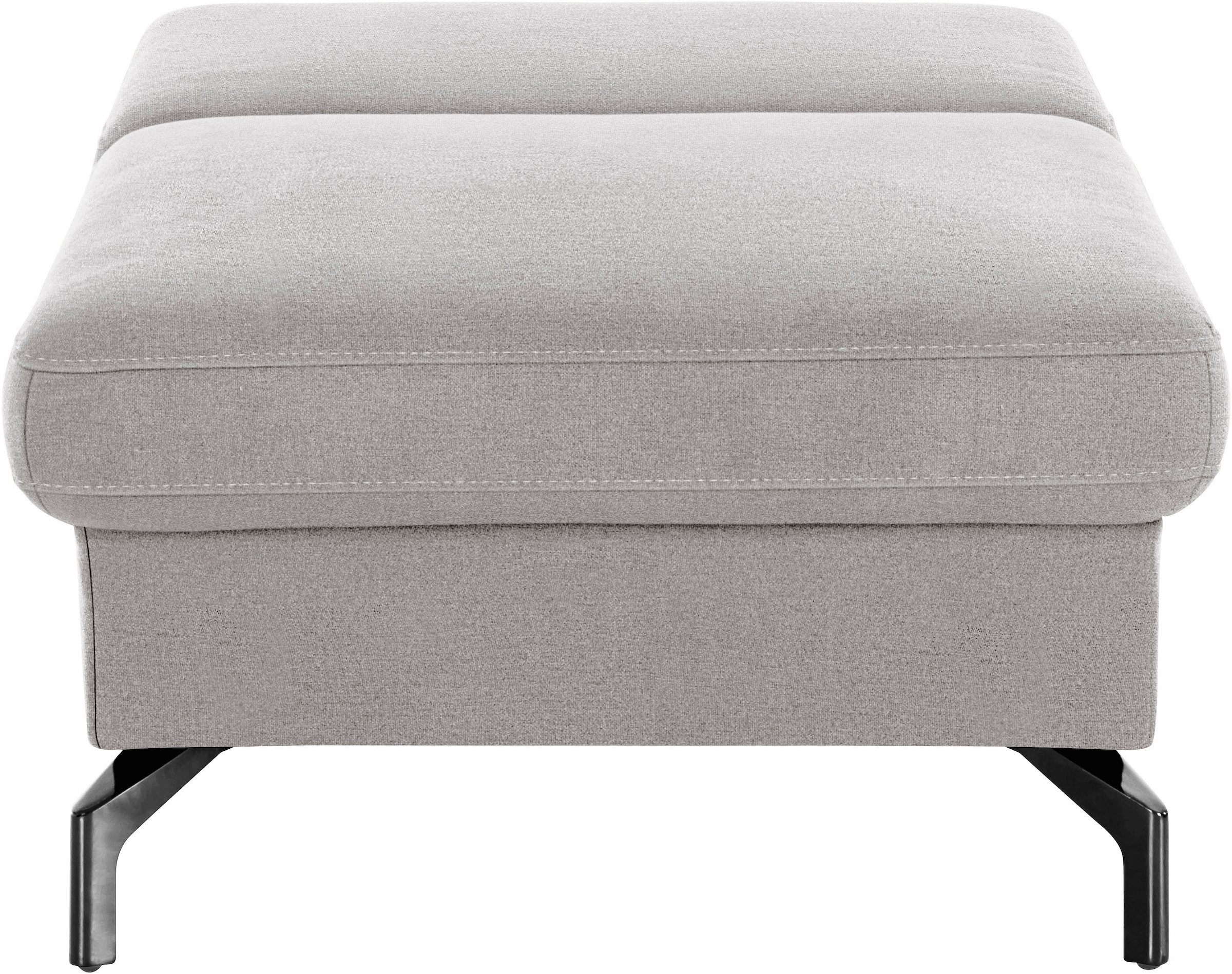 sit&more Hocker »Brisbane« Fußhöhe 12 cm, mit Federkern und Klappfunktion