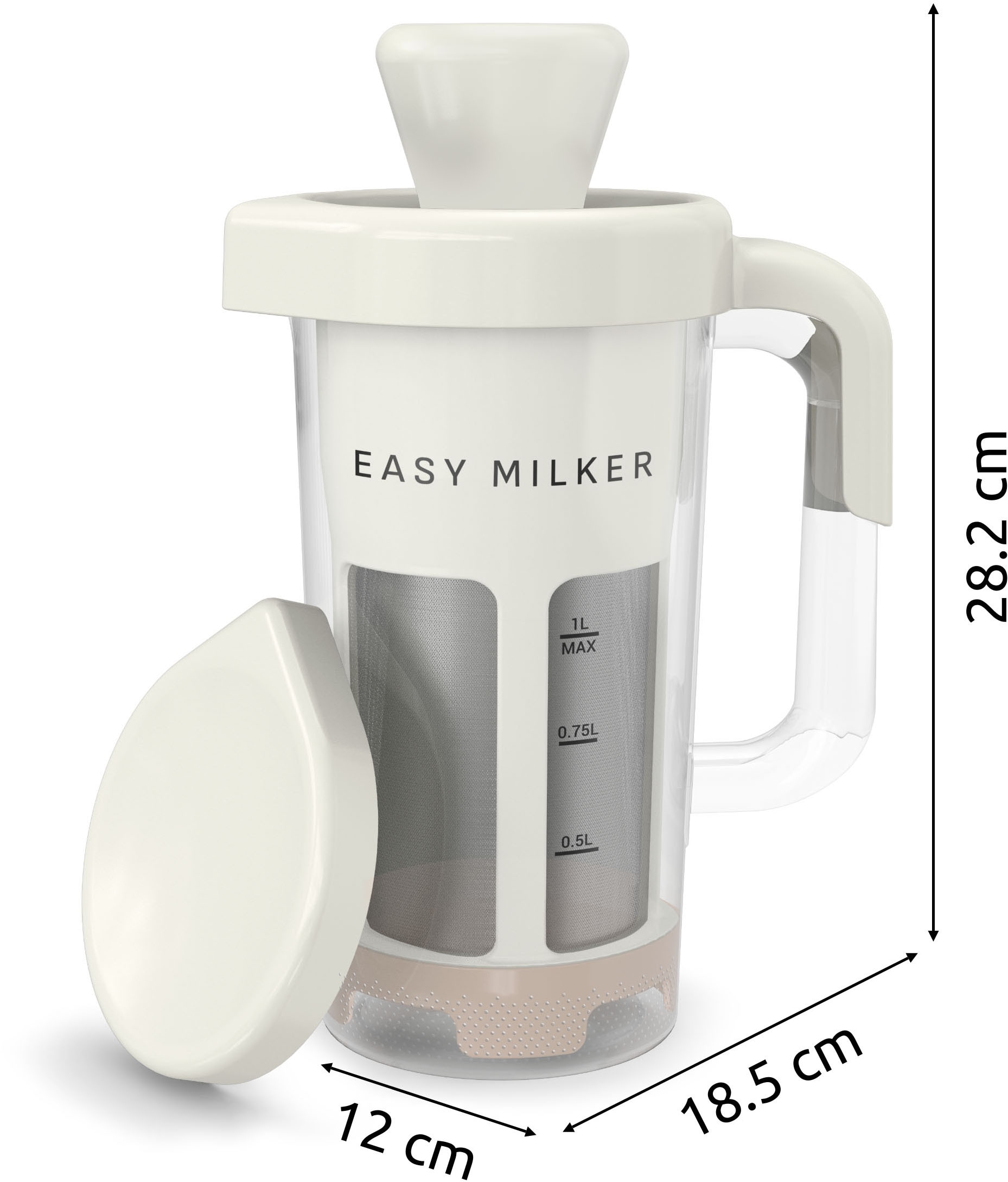 Tefal Zerkleinerer »Easy Milker VZ700A« Pflanzenmilchzubereiter, kein Abfall, mit allen Stabmixern kompatibel